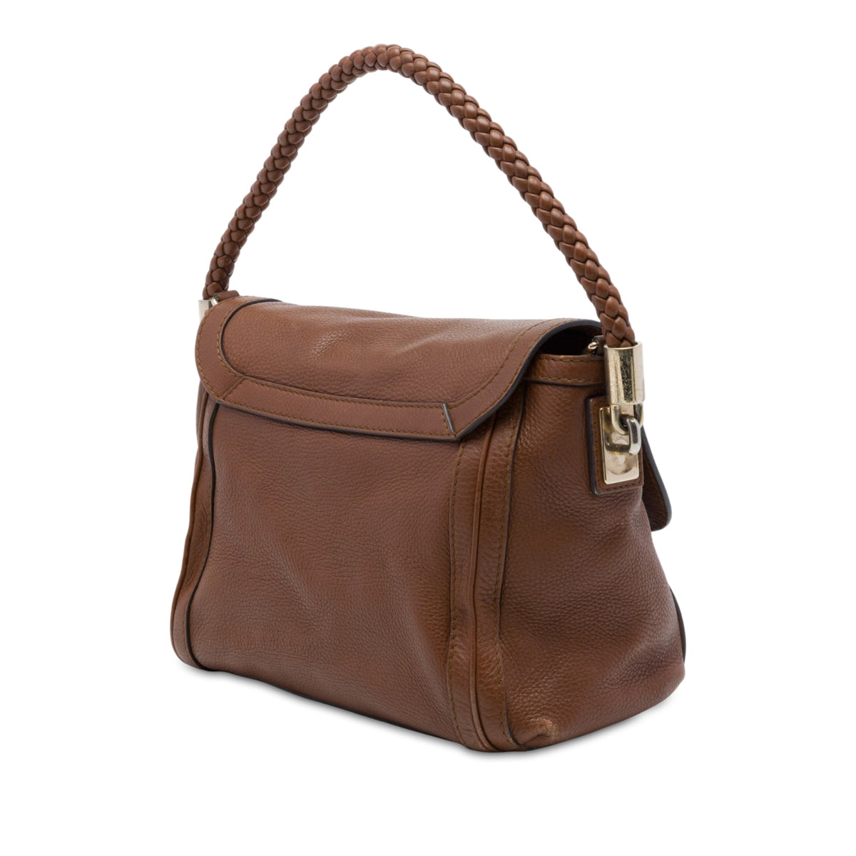 Gucci Calfskin Bella Flap Satchel