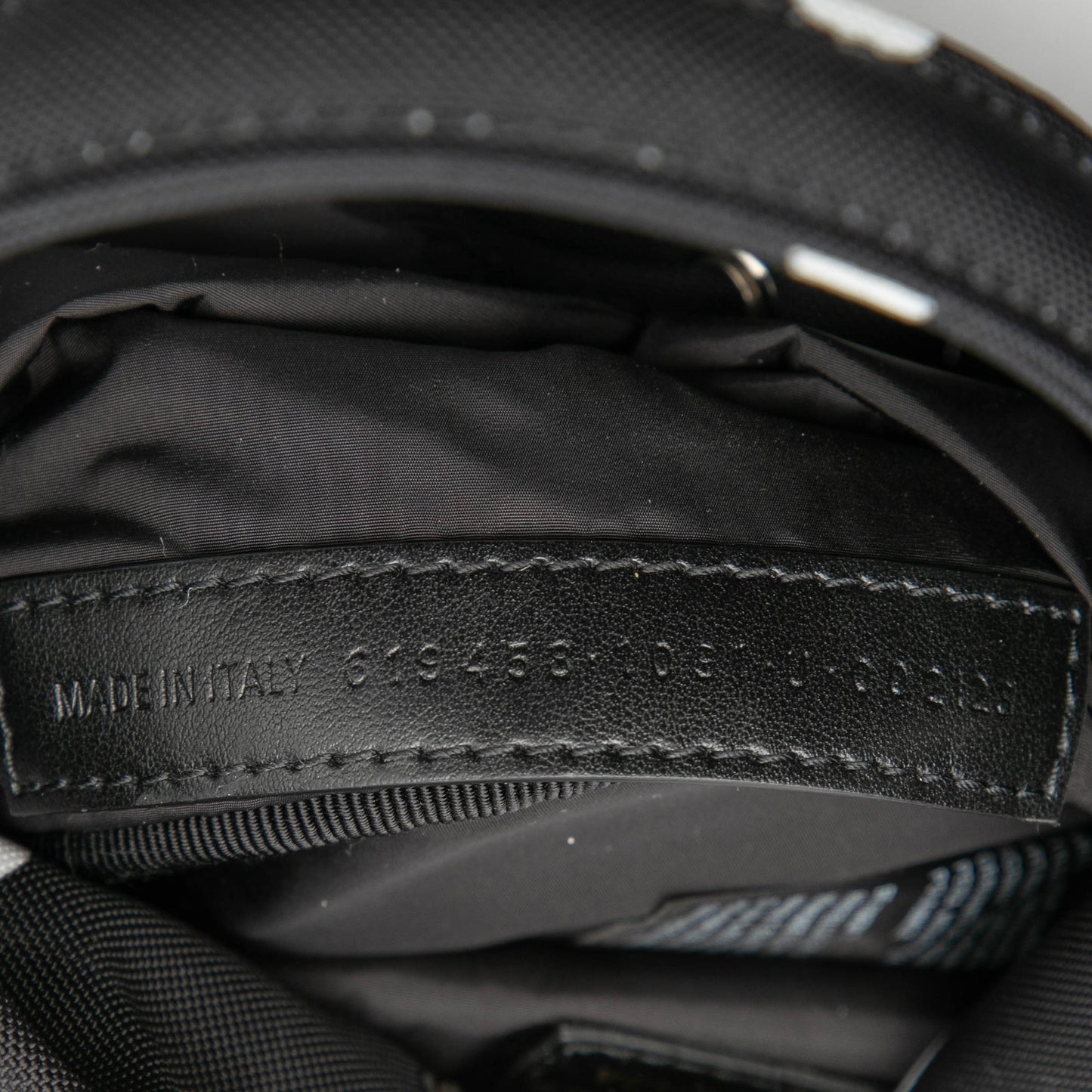 Balenciaga Nylon Dots Wheel XS Bucket Bag