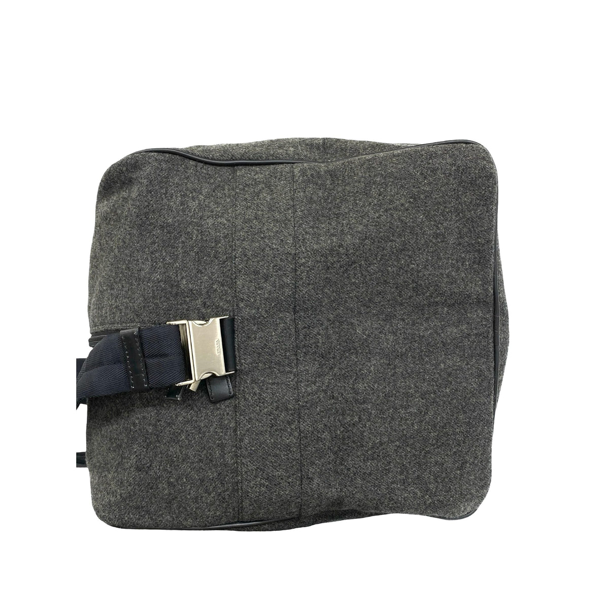 Prada Wool Travel Bag — Gray