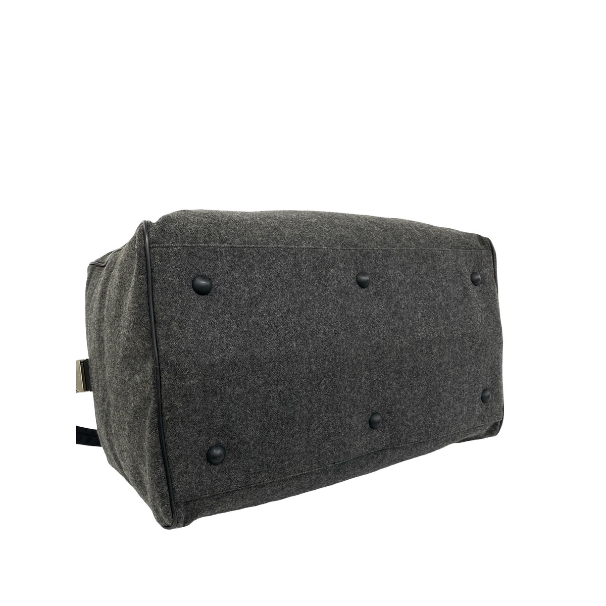 Prada Wool Travel Bag — Gray