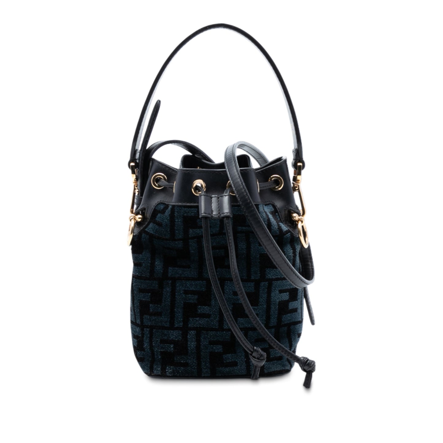 Fendi Mini Zucca Tapestry Mon Tresor Bucket Bag