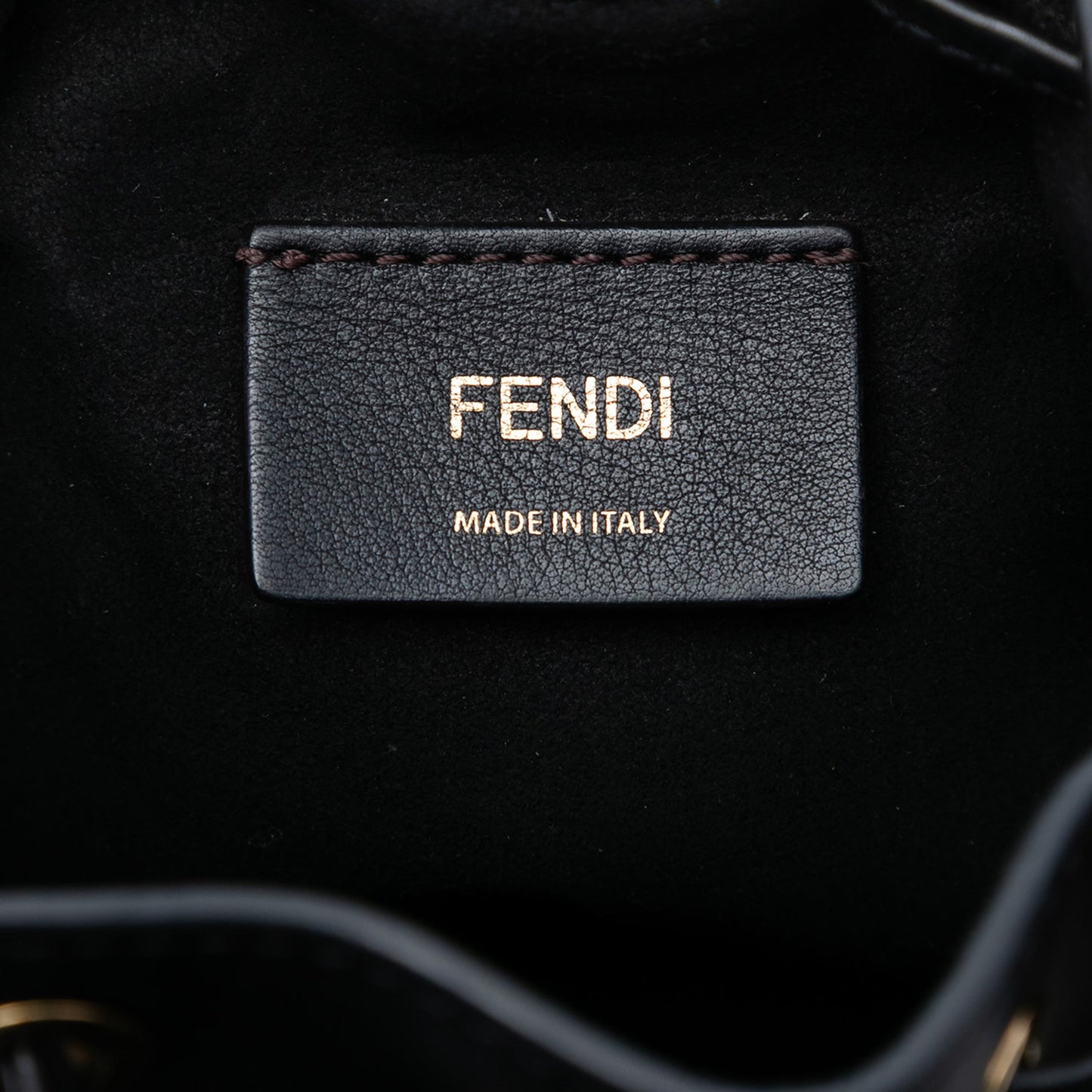 Fendi Mini Zucca Tapestry Mon Tresor Bucket Bag