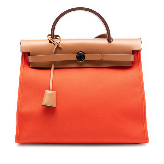 Hermès Toile Herbag Zip 31