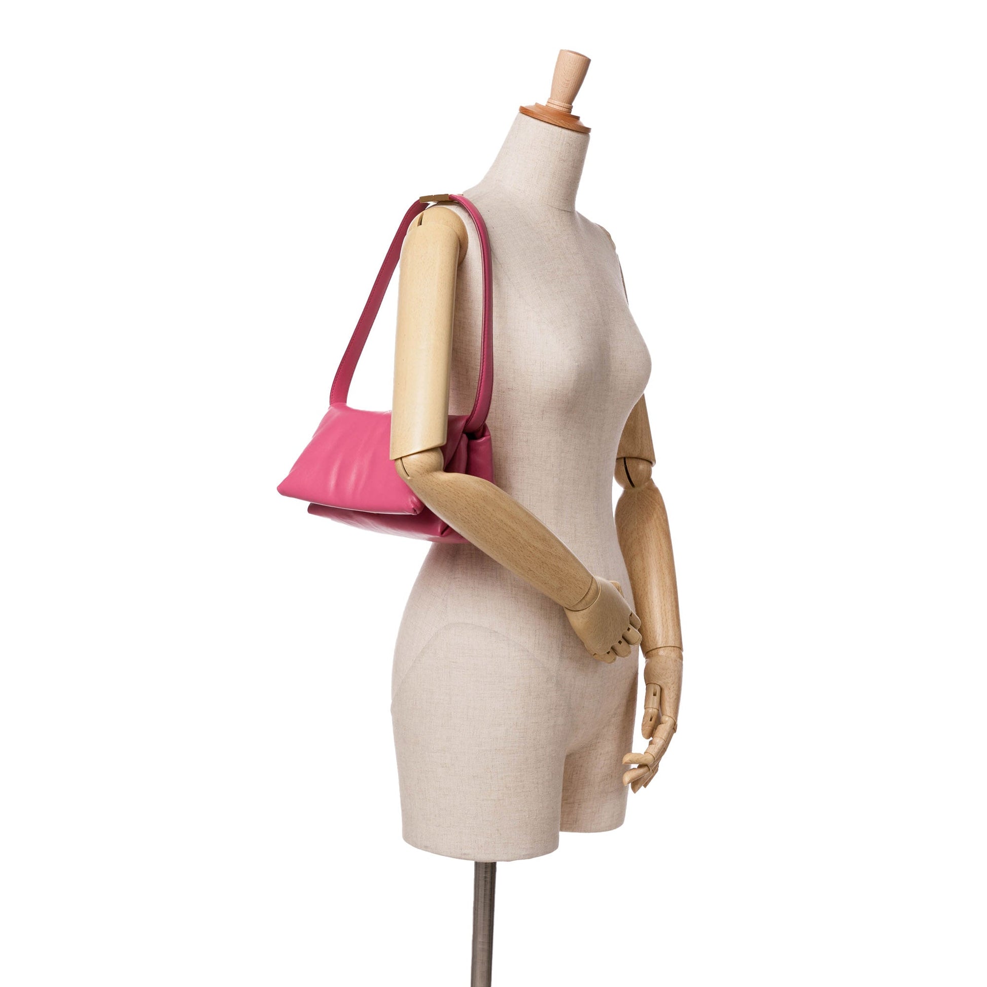 Marni Small Leather Prisma Crossbody