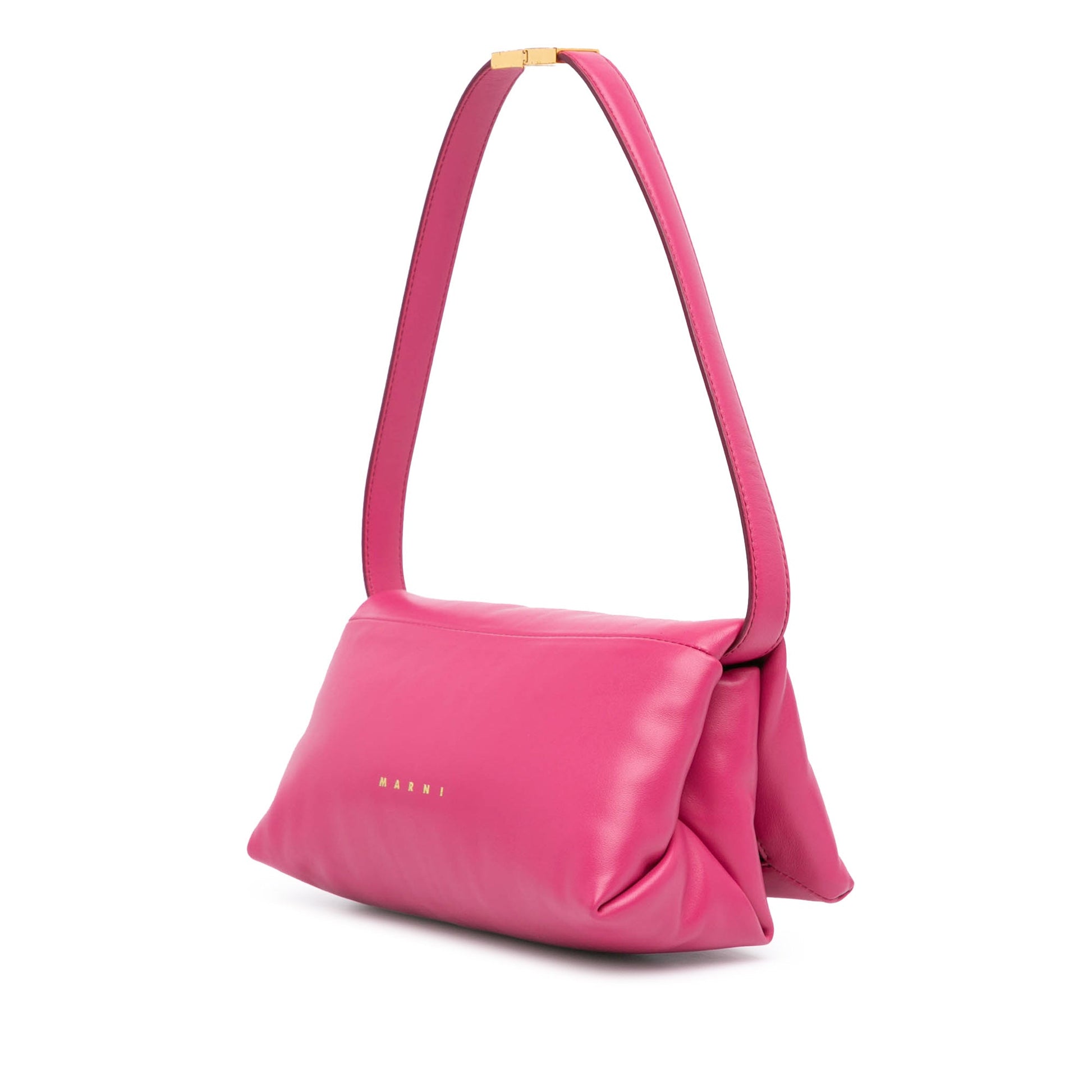 Marni Small Leather Prisma Crossbody
