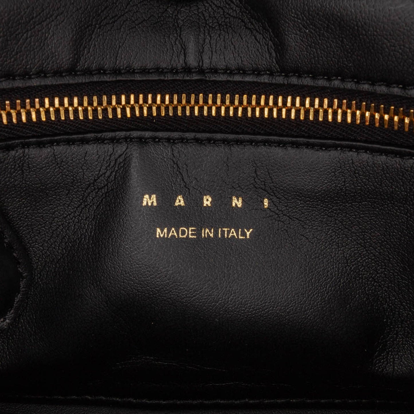 Marni Small Leather Prisma Crossbody