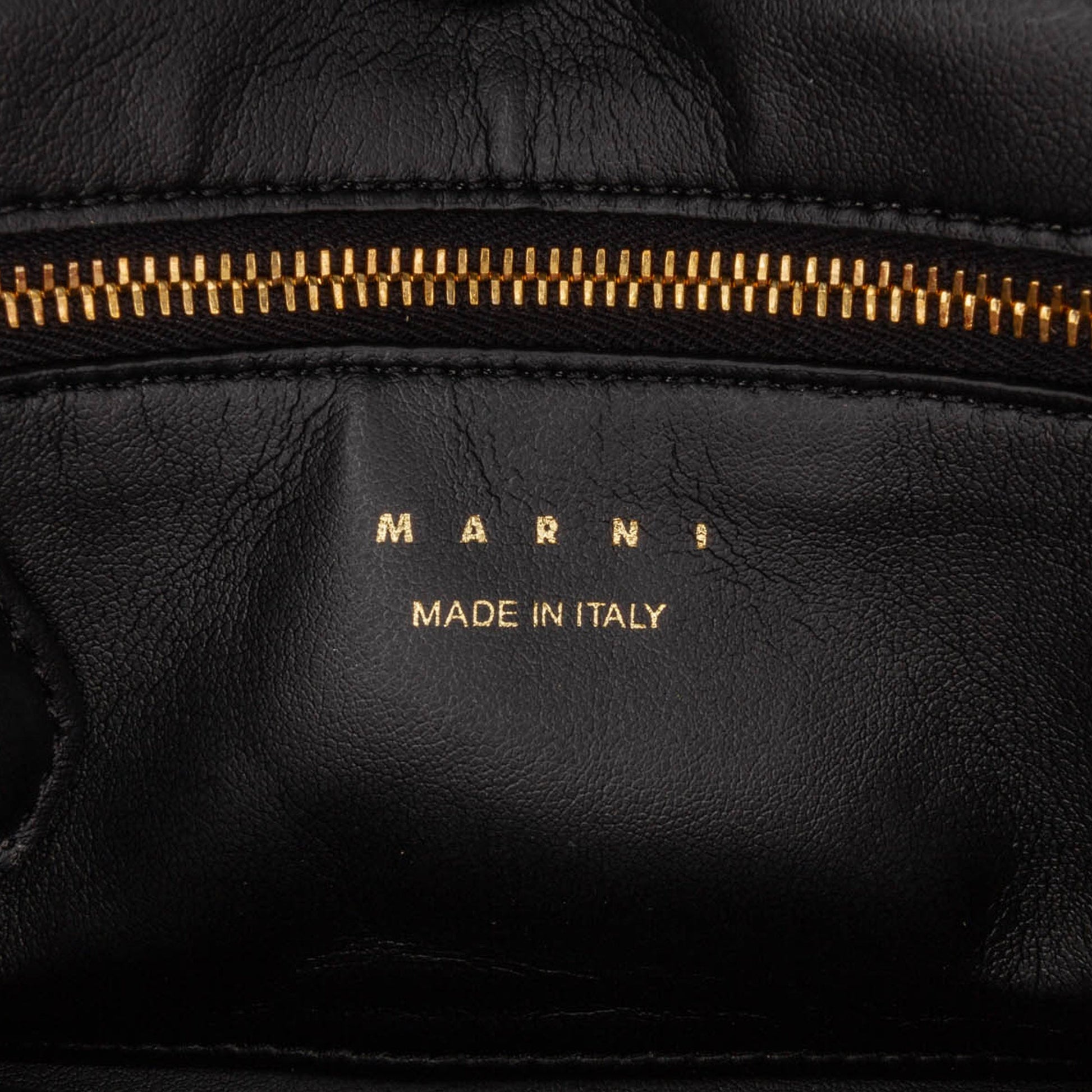 Marni Small Leather Prisma Crossbody