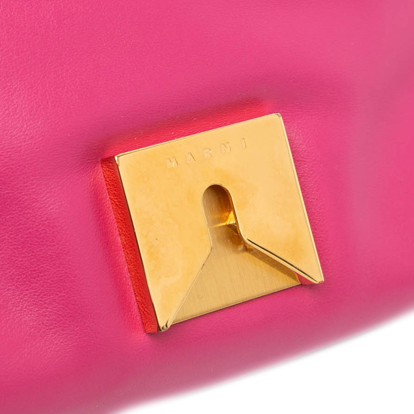 Marni Small Leather Prisma Crossbody