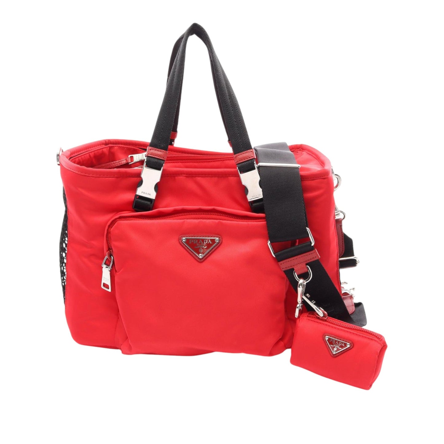 Prada Re Nylon Convertible Pet Carrier