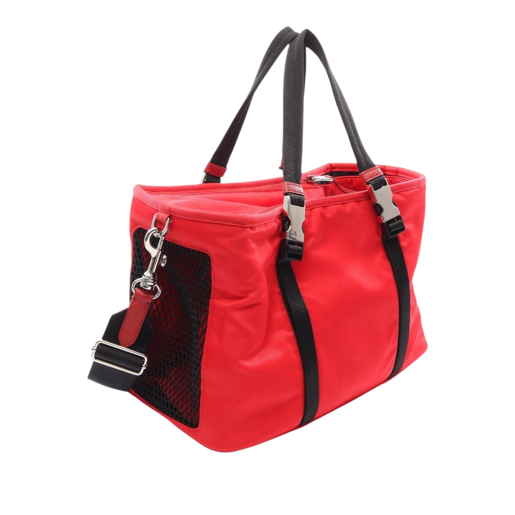 Prada Re Nylon Convertible Pet Carrier