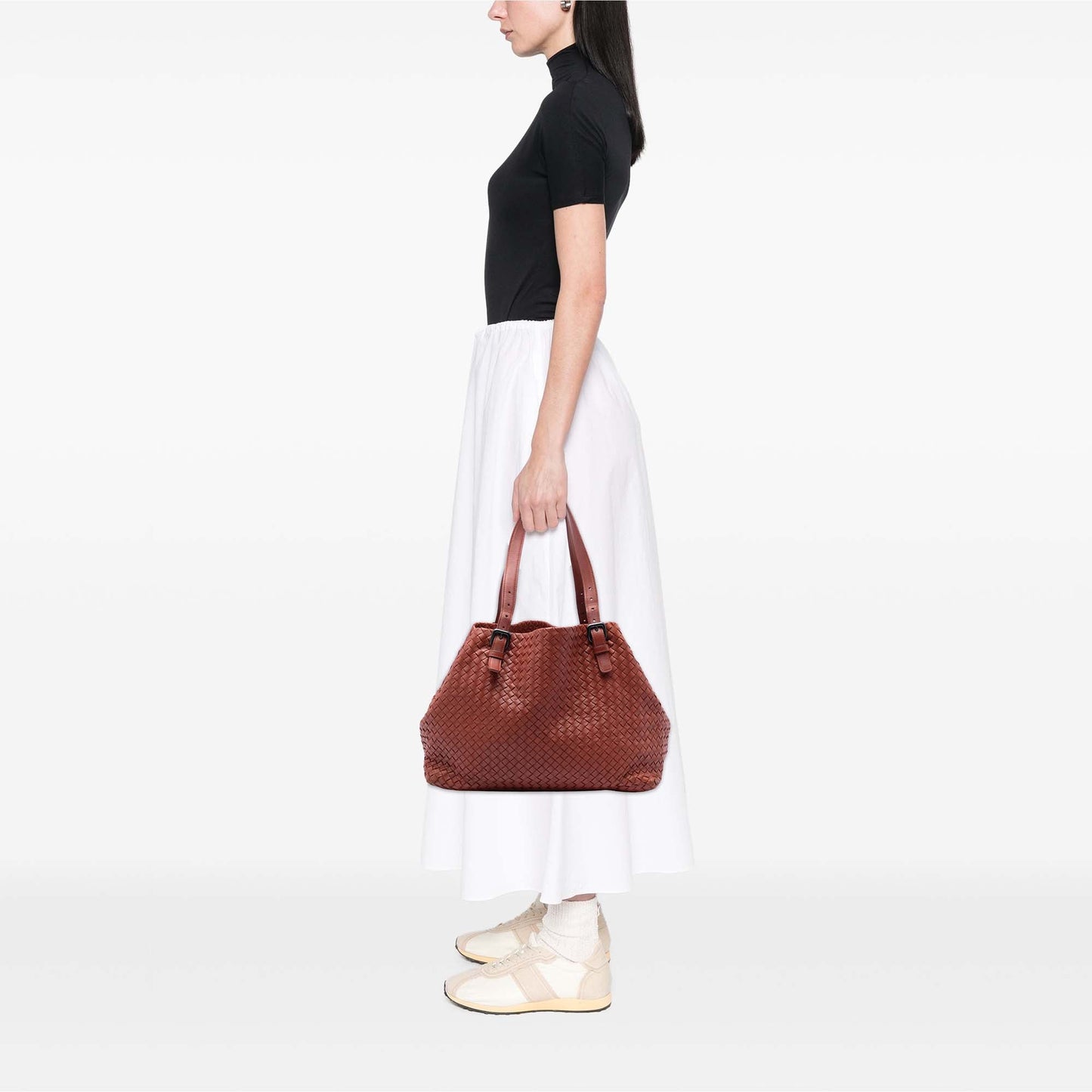 Bottega Veneta Large Nappa Intrecciato Cesta Tote