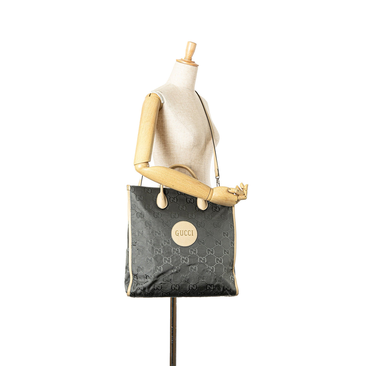 Gucci Medium GG Nylon Off the Grid Convertible Tote