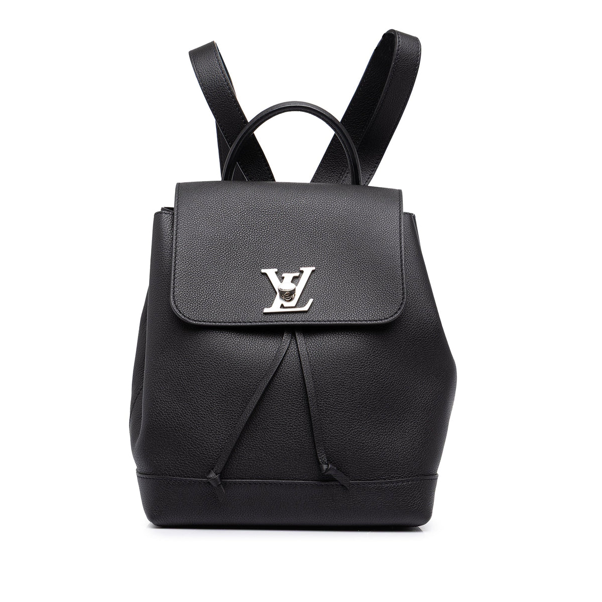 Louis Vuitton Taurillon Lockme Backpack — Black