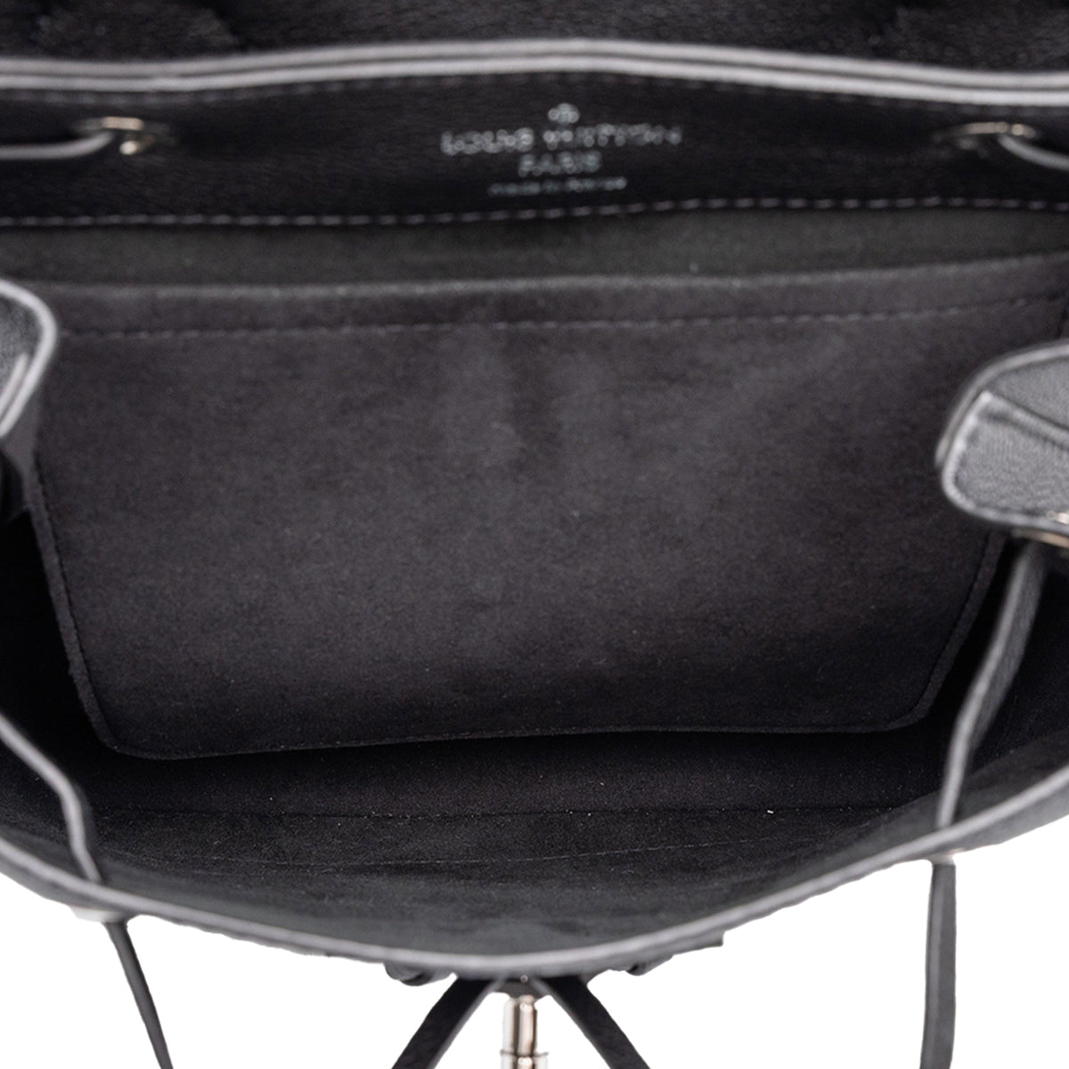 Louis Vuitton Taurillon Lockme Backpack — Black