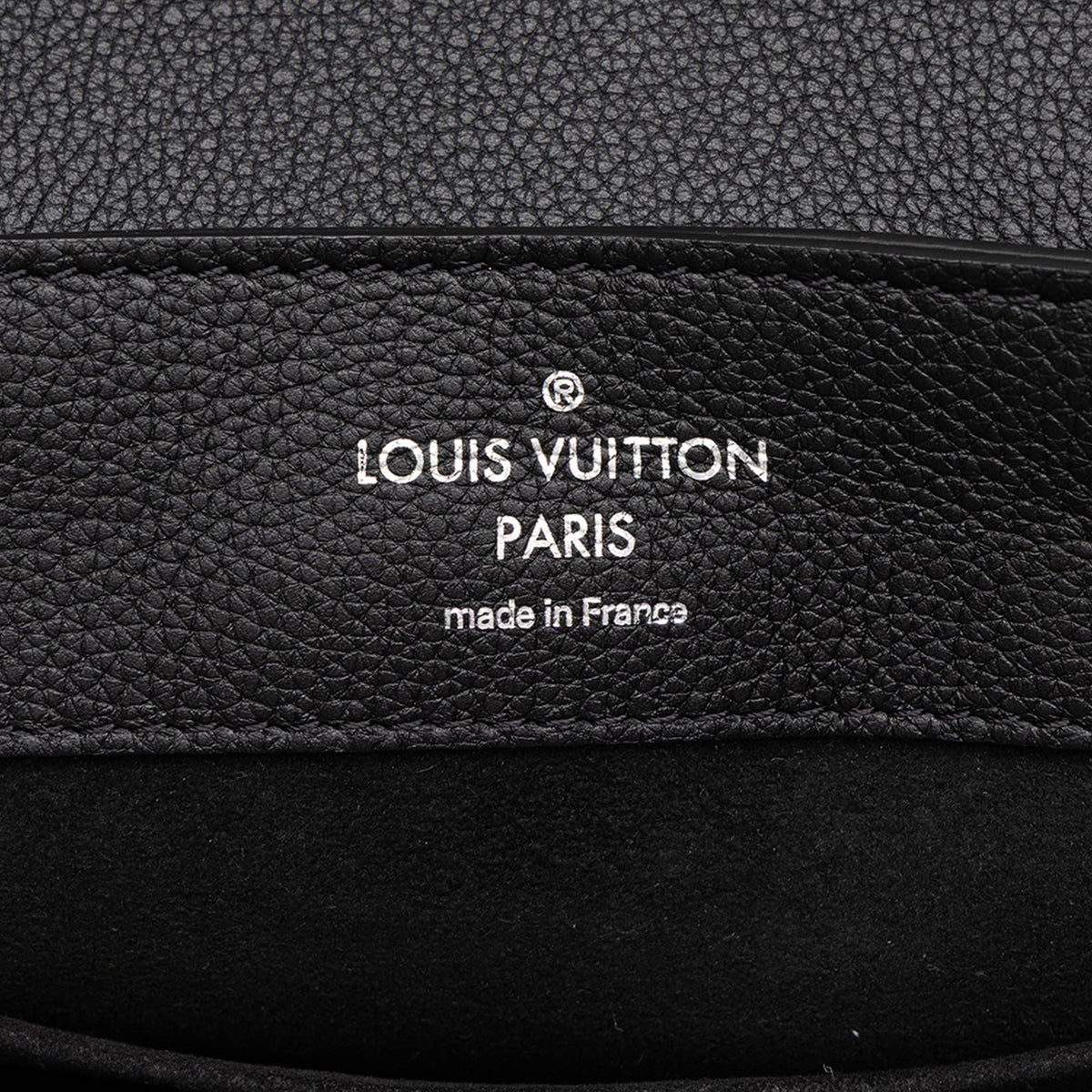 Louis Vuitton Taurillon Lockme Backpack — Black