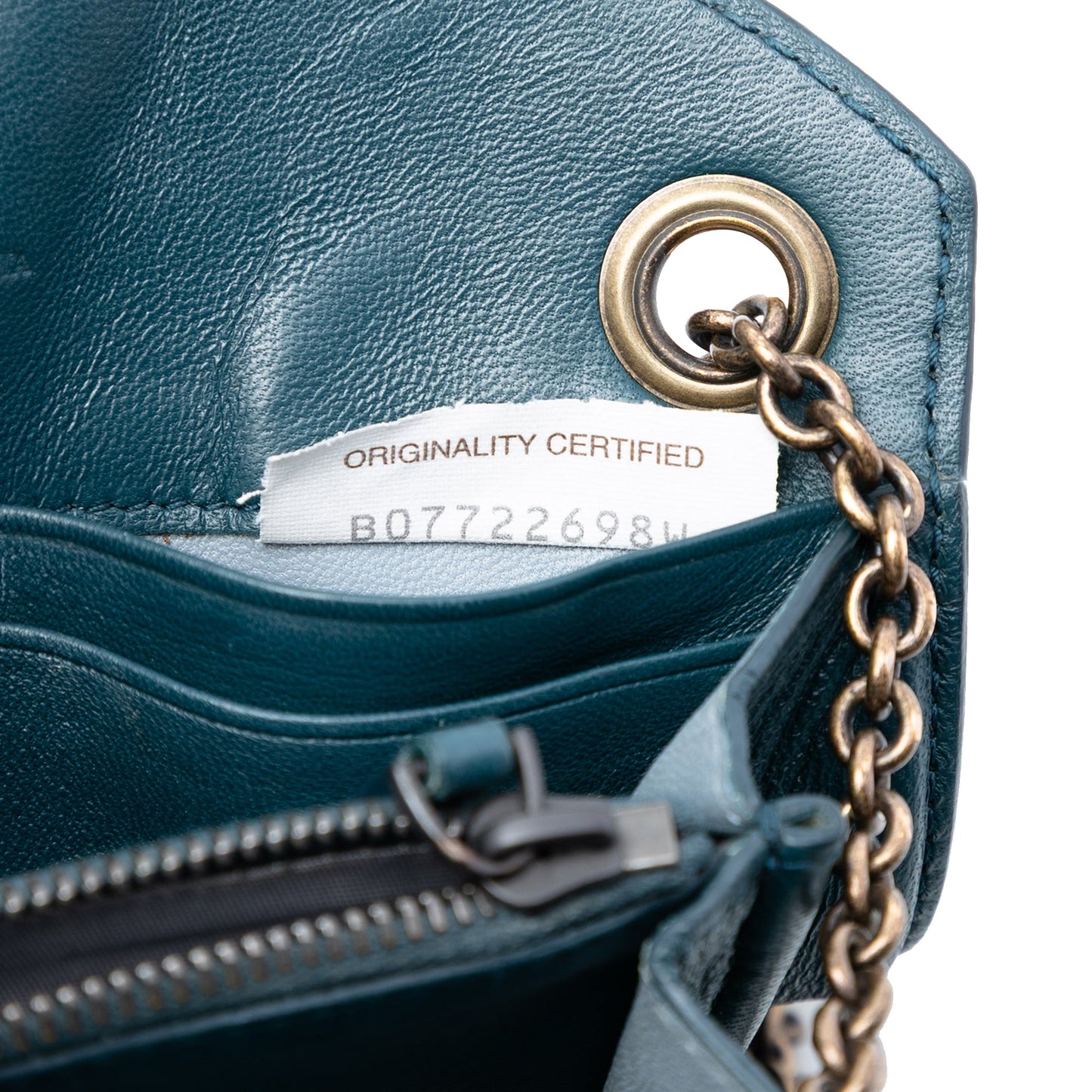 Bottega Veneta Nappa Intrecciato Chain Wallet