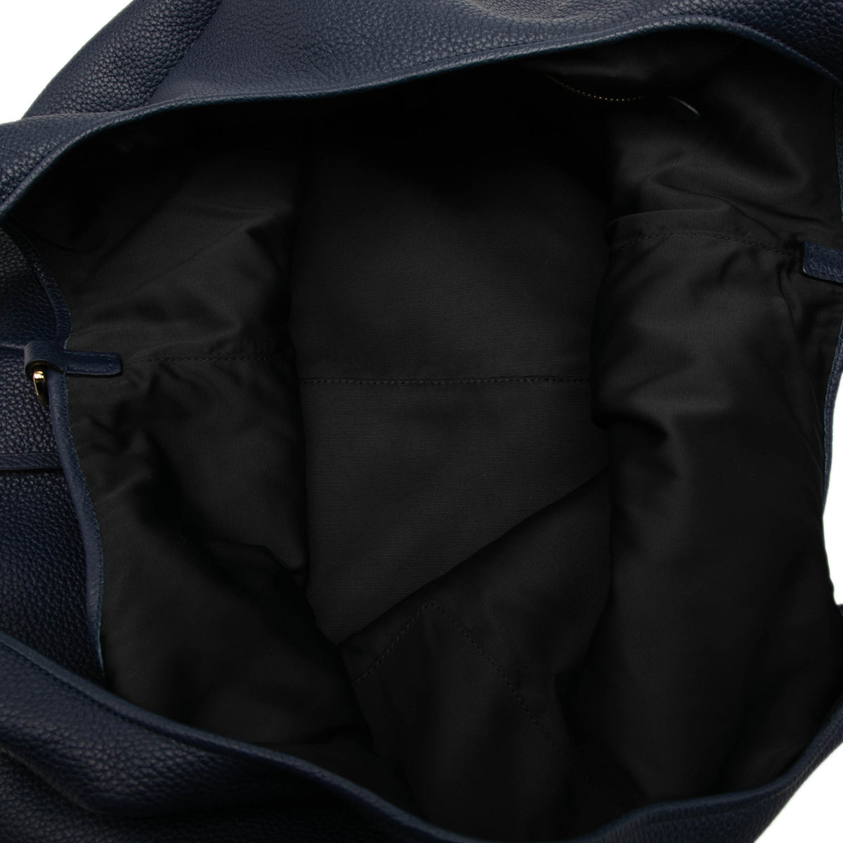 LOEWE Calfskin Calle Lock Shoulder Bag — Blue
