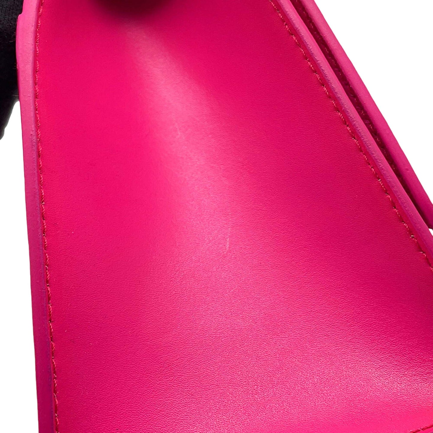 Balenciaga Small Shiny Box Calfskin Hourglass Satchel
