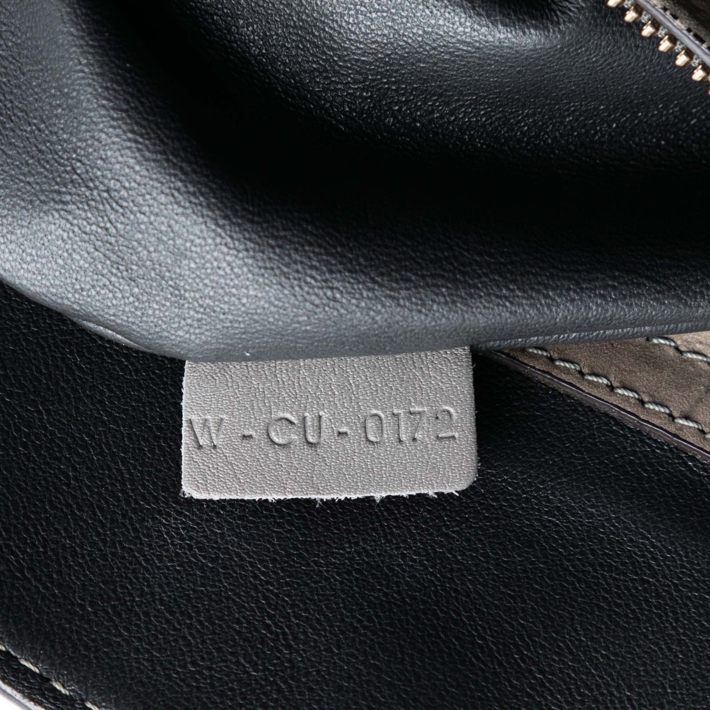 Celine Large Croc Embossed Leather Luggage Phantom Tote