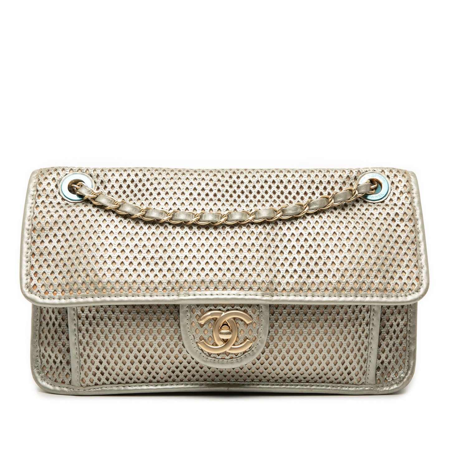 Chanel Medium Perforated Calfskin Up In The Air Flap