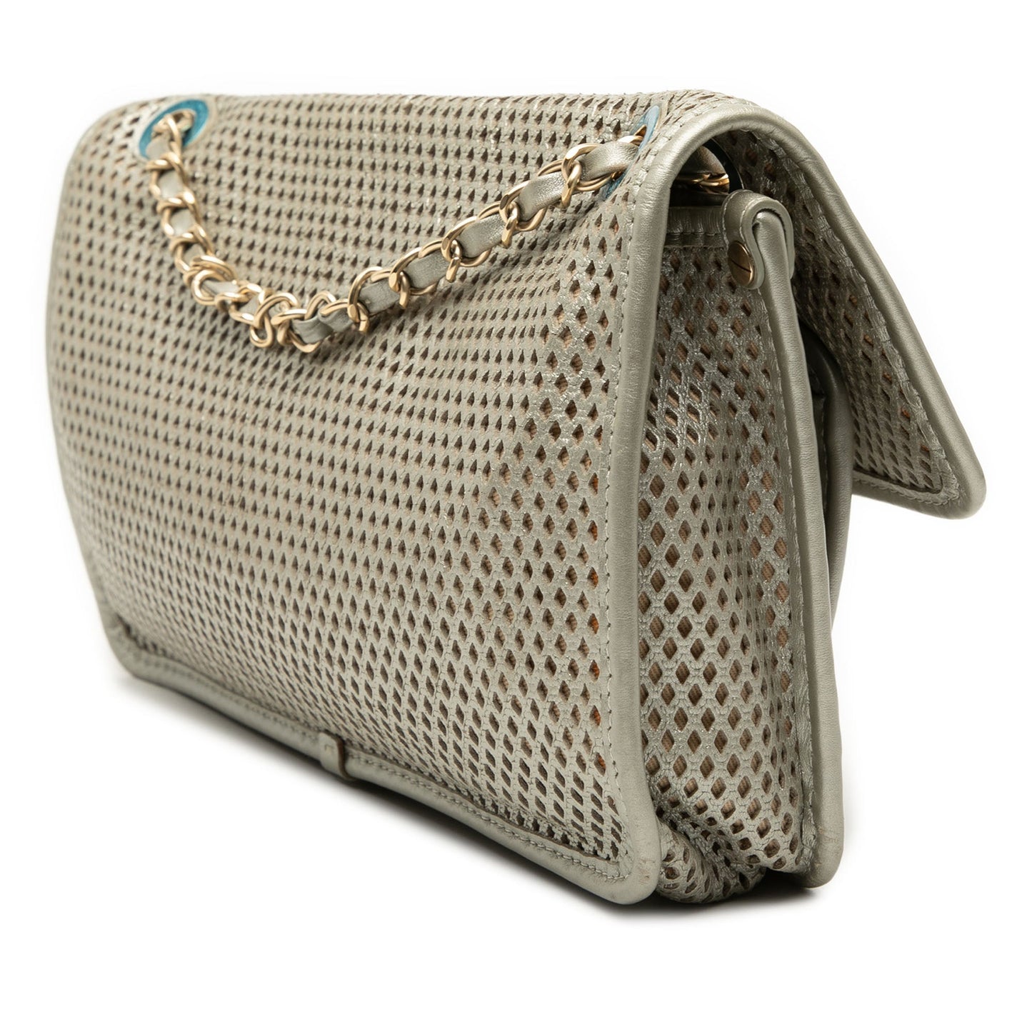 Chanel Medium Perforated Calfskin Up In The Air Flap