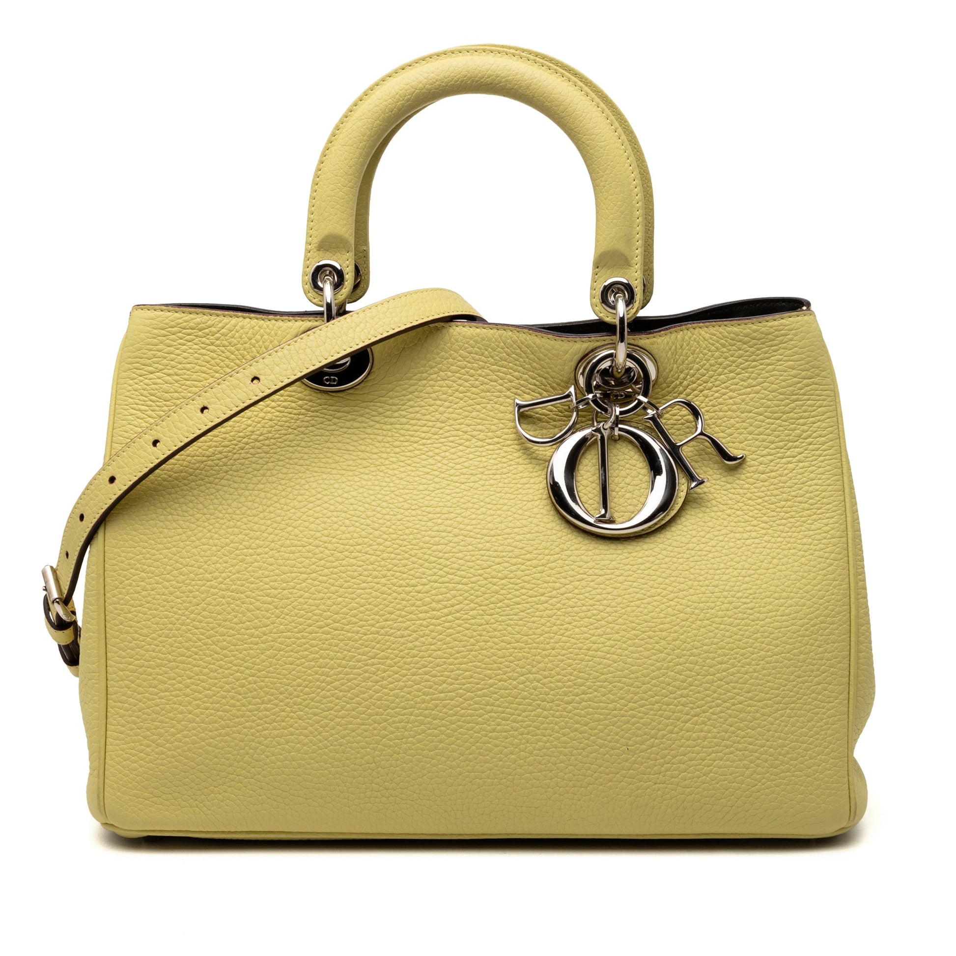 Medium Leather Diorissimo Satchel