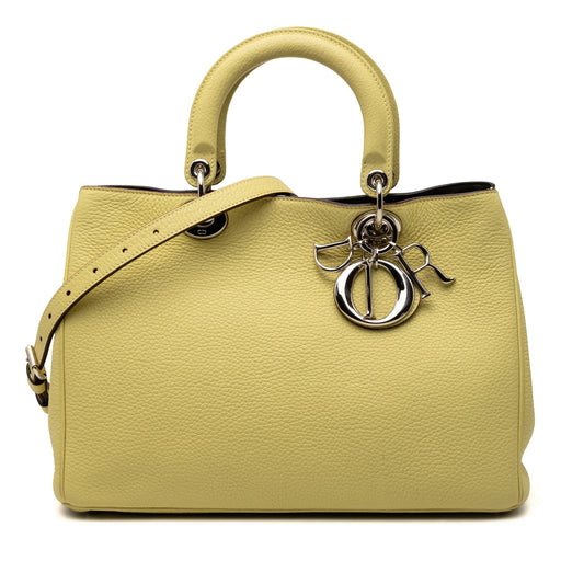 Medium Leather Diorissimo Satchel