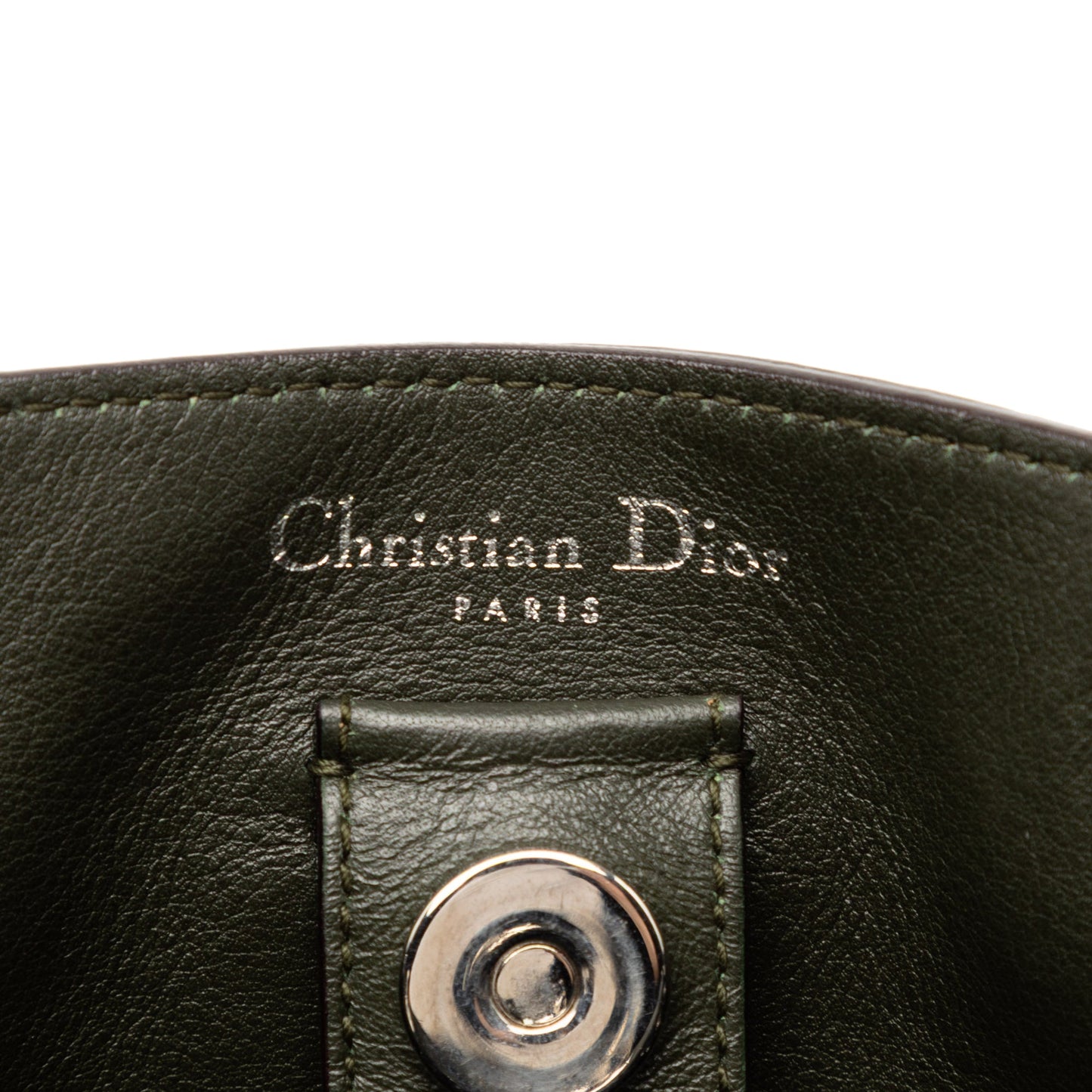 Medium Leather Diorissimo Satchel