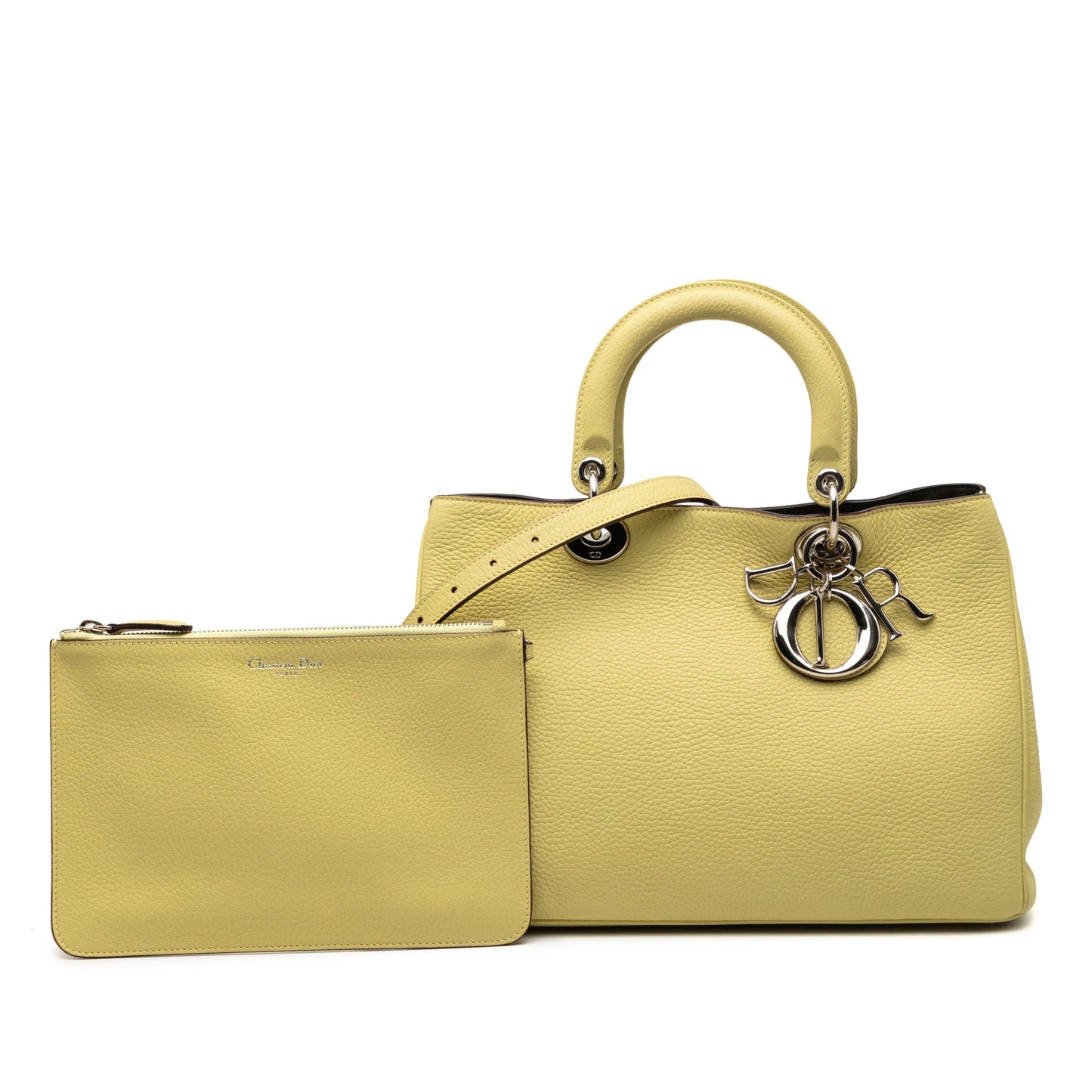 Medium Leather Diorissimo Satchel