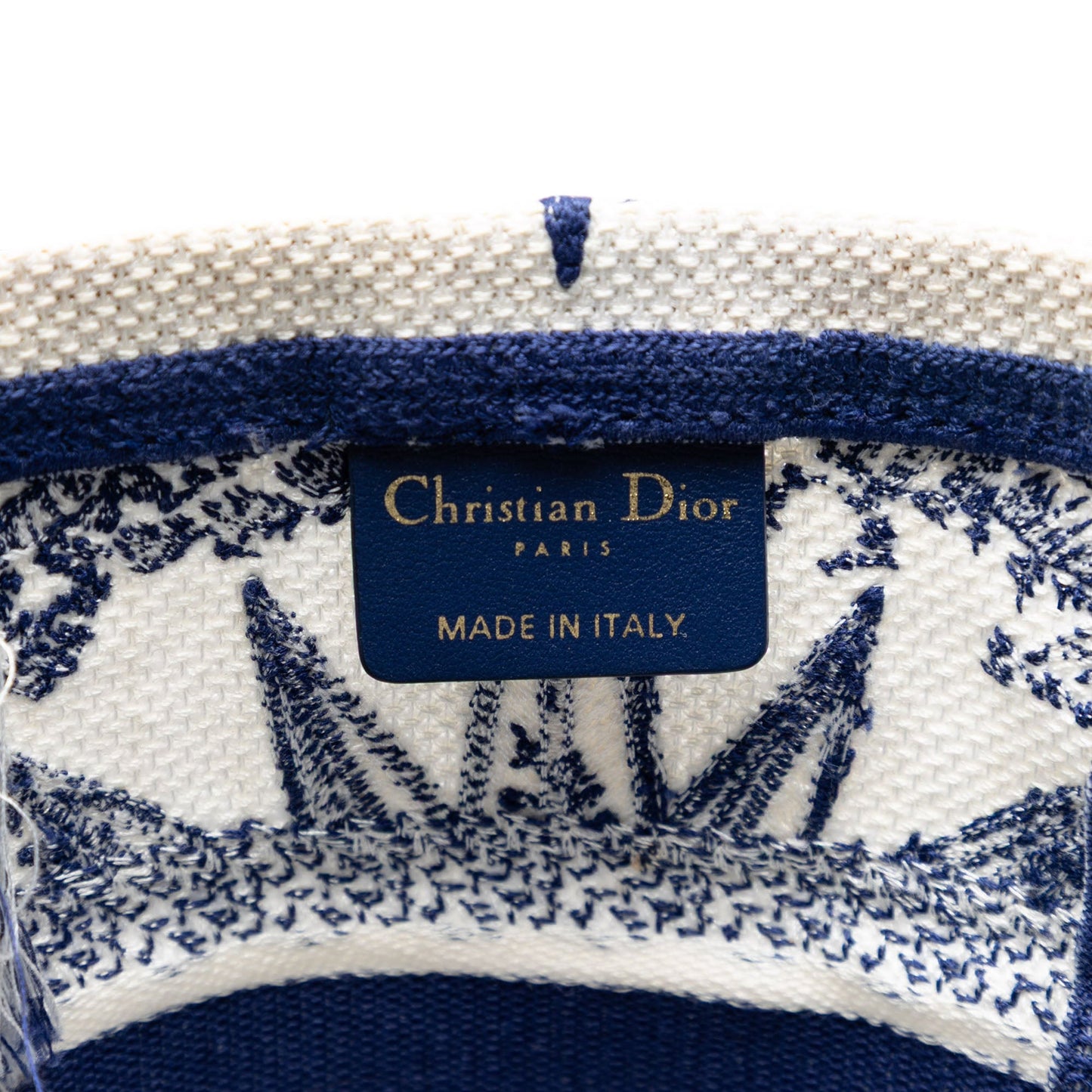 Dior Canvas Embroidered Reve d Infini D Bubble Bucket Bag