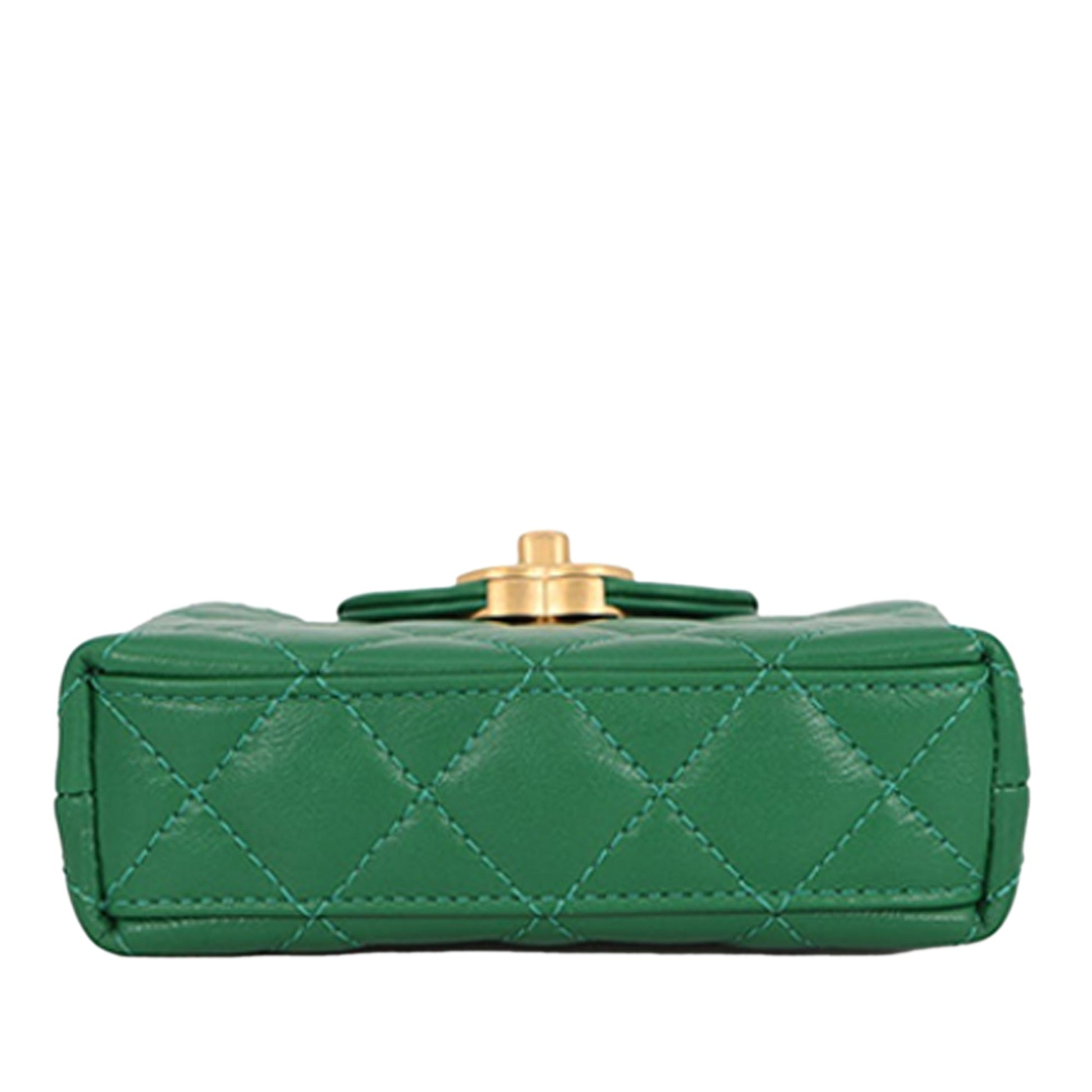 Nano Aged Calfskin Kelly Shopper Bag