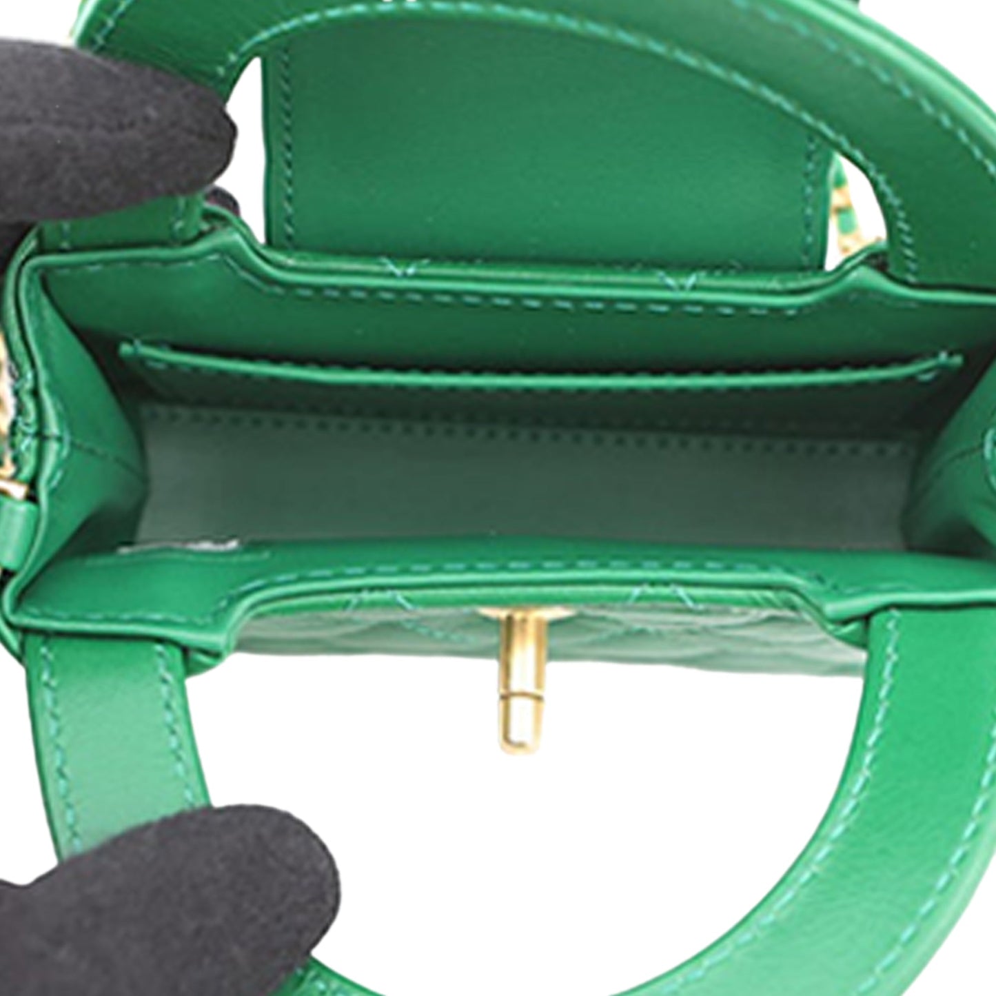 Nano Aged Calfskin Kelly Shopper Bag