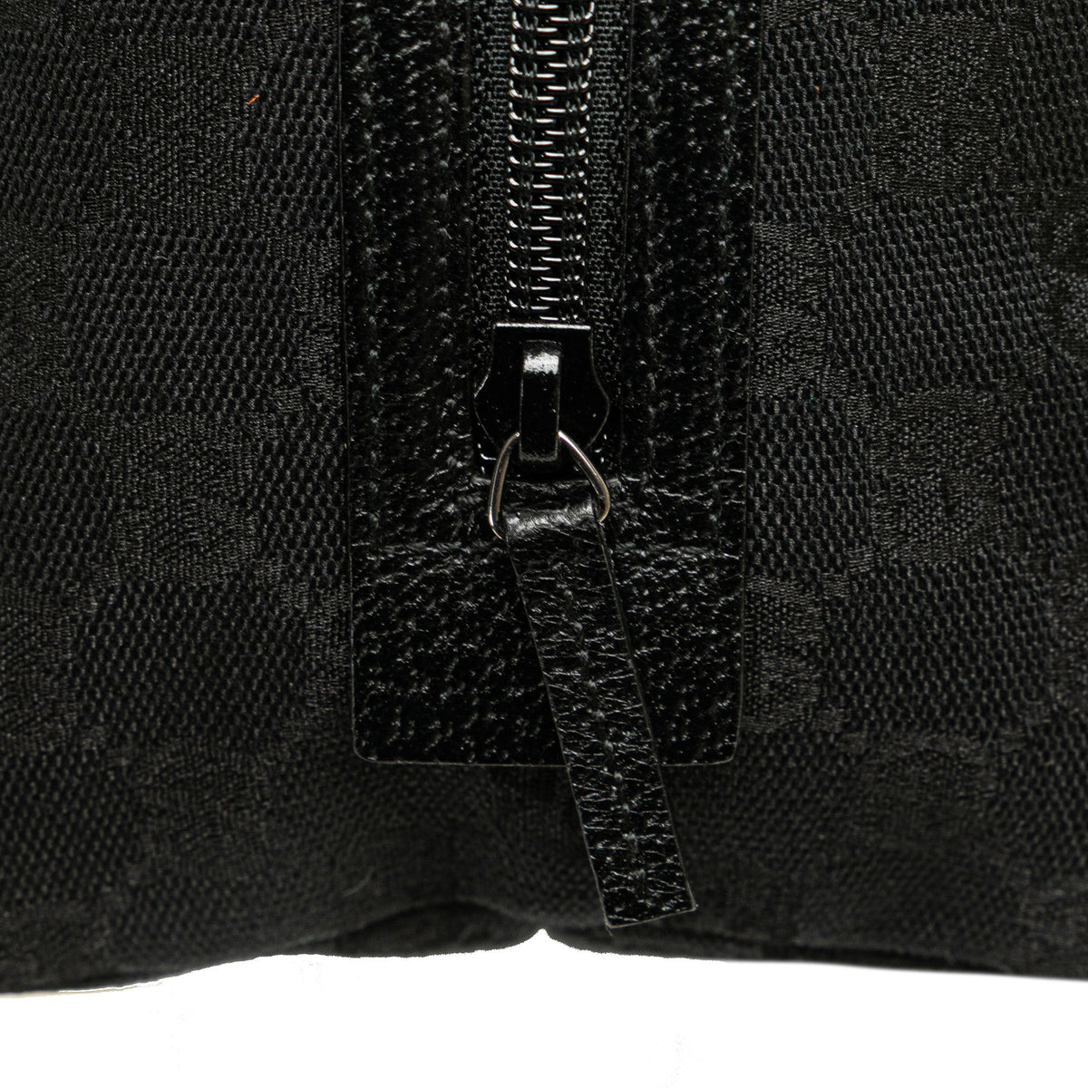 Gucci Mini GG Canvas Balthus Tofu Bag — Black