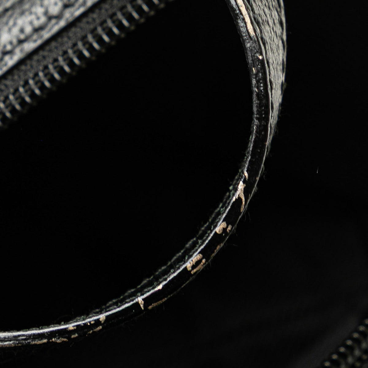 Gucci Mini GG Canvas Balthus Tofu Bag — Black