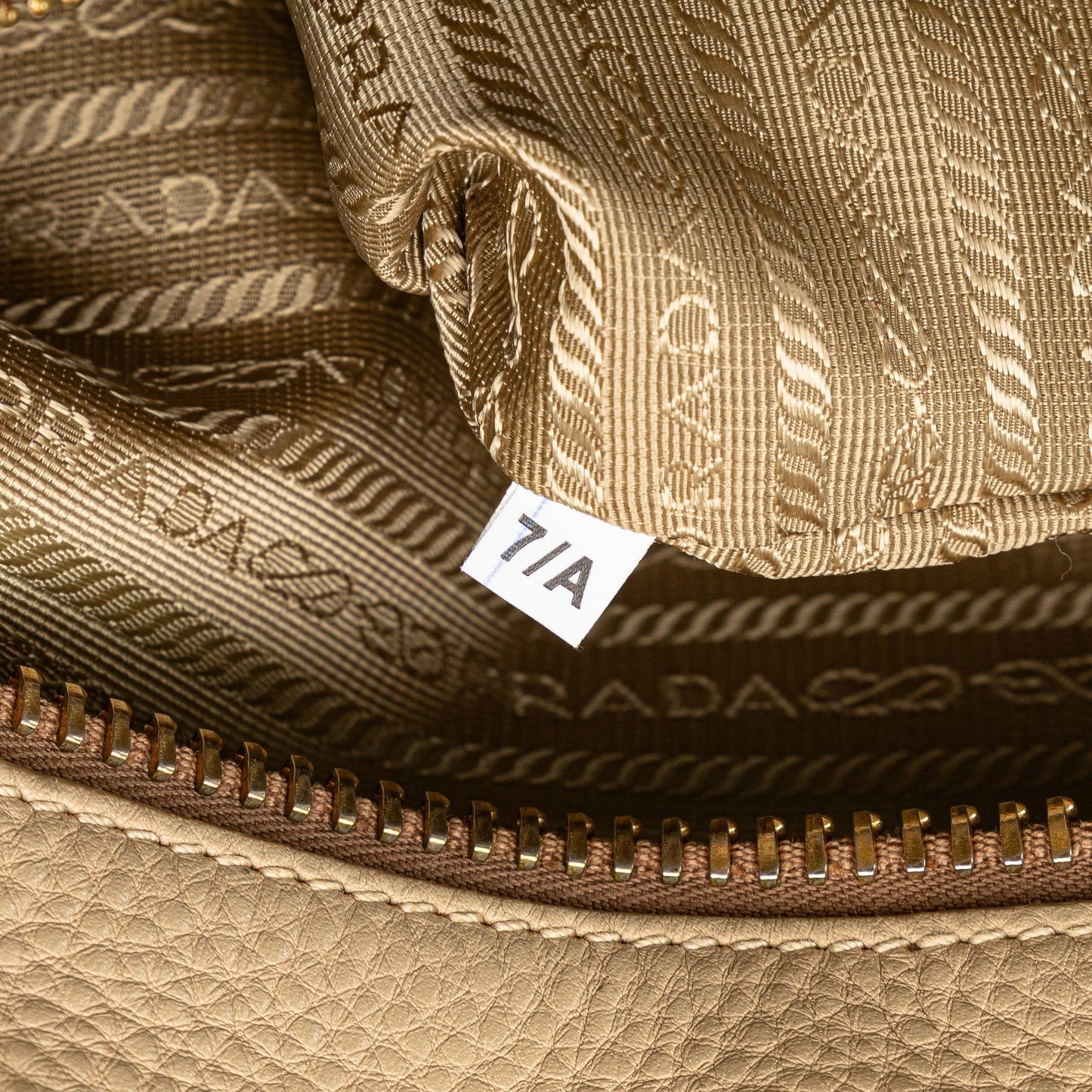 Prada Vitello Daino Shoulder Bag