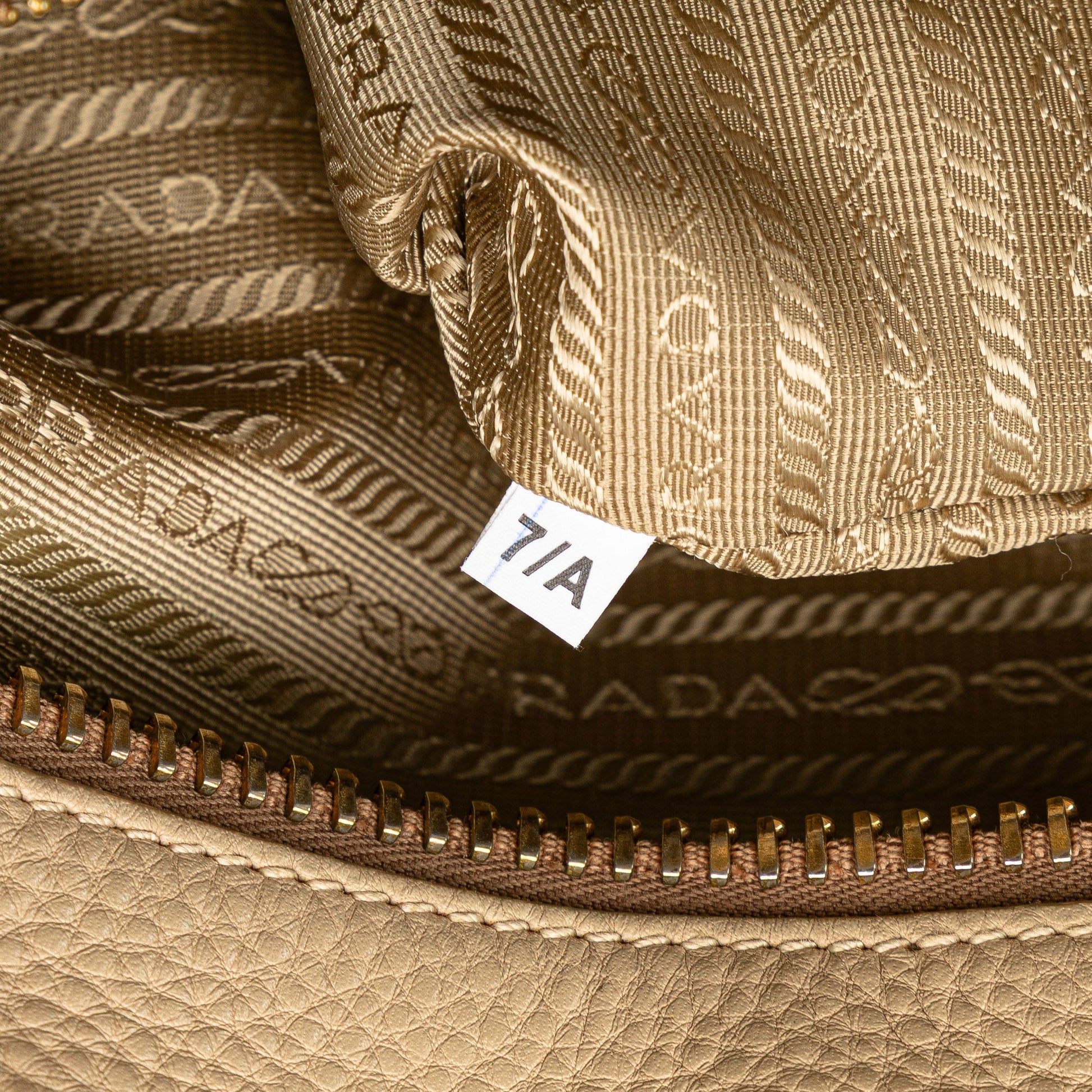 Prada Vitello Daino Shoulder Bag