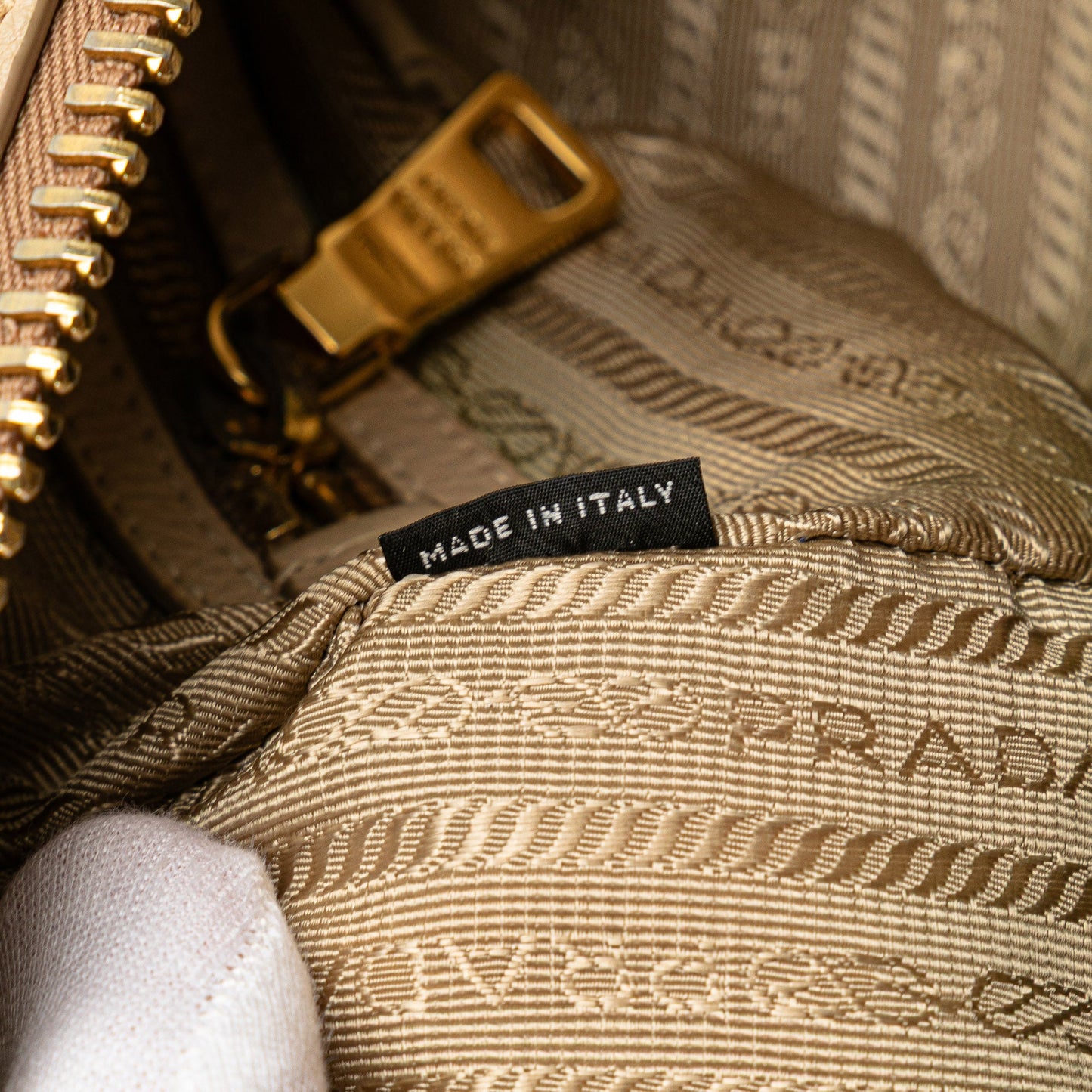 Prada Vitello Daino Shoulder Bag