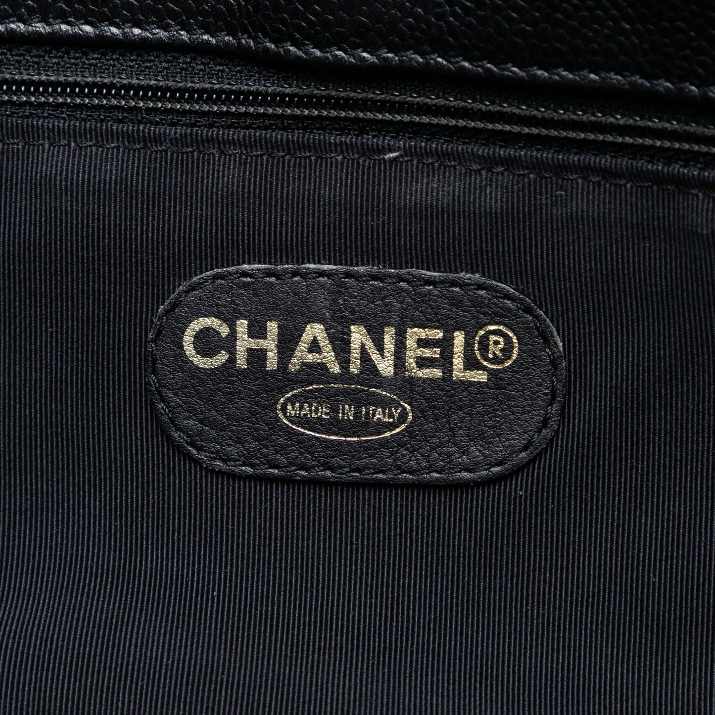 Chanel CC Caviar Open Tote