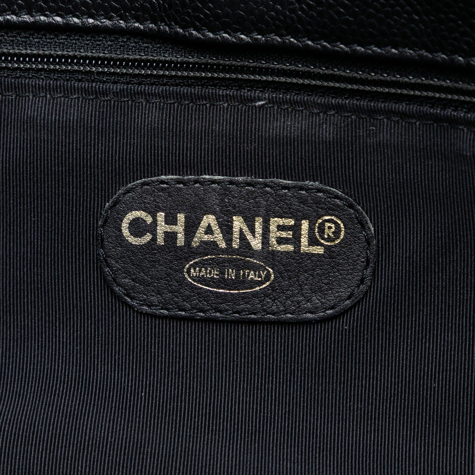 Chanel CC Caviar Open Tote