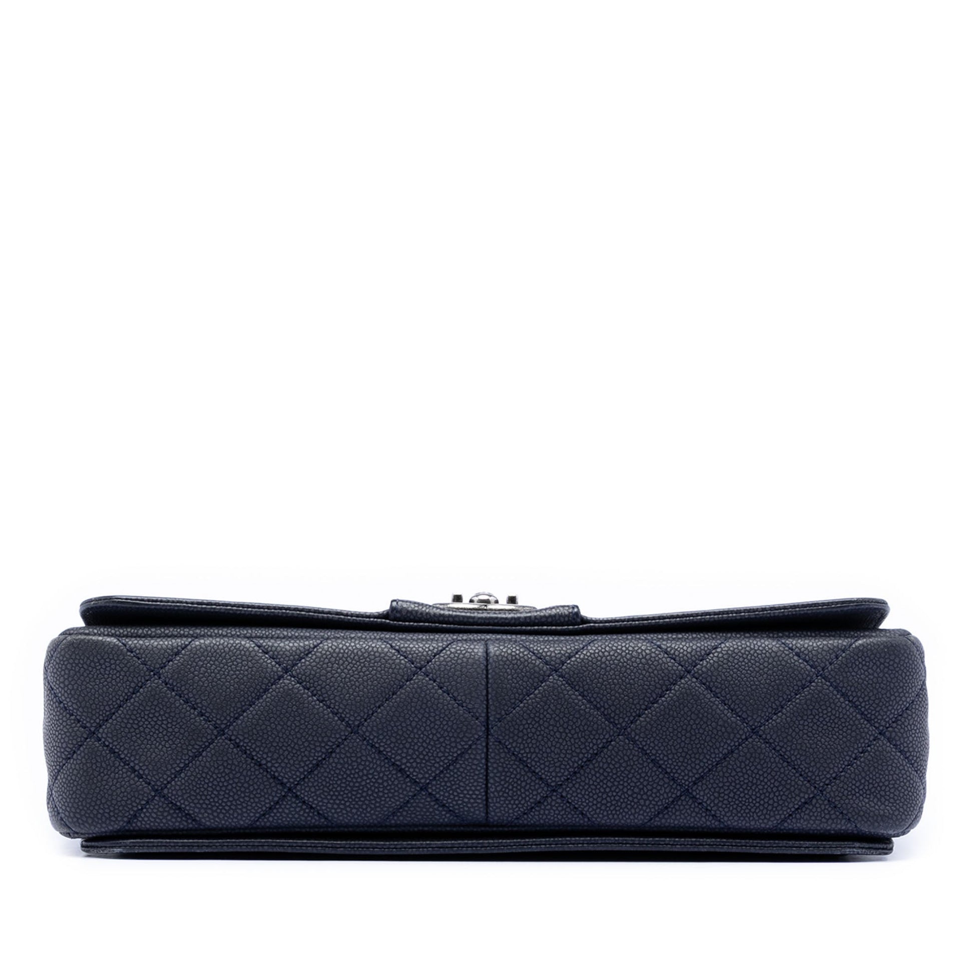 Chanel Large Washed Caviar Turn Around Ligne Flap