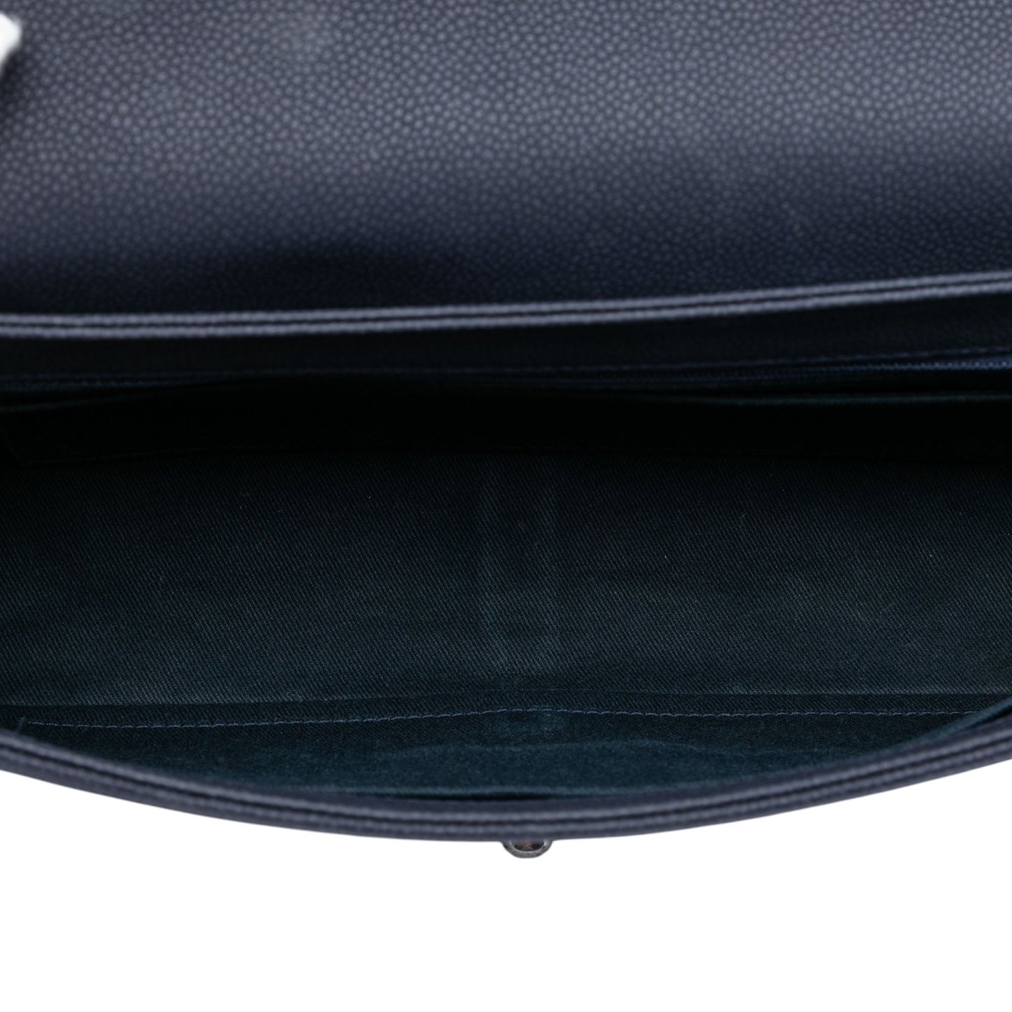 Chanel Large Washed Caviar Turn Around Ligne Flap