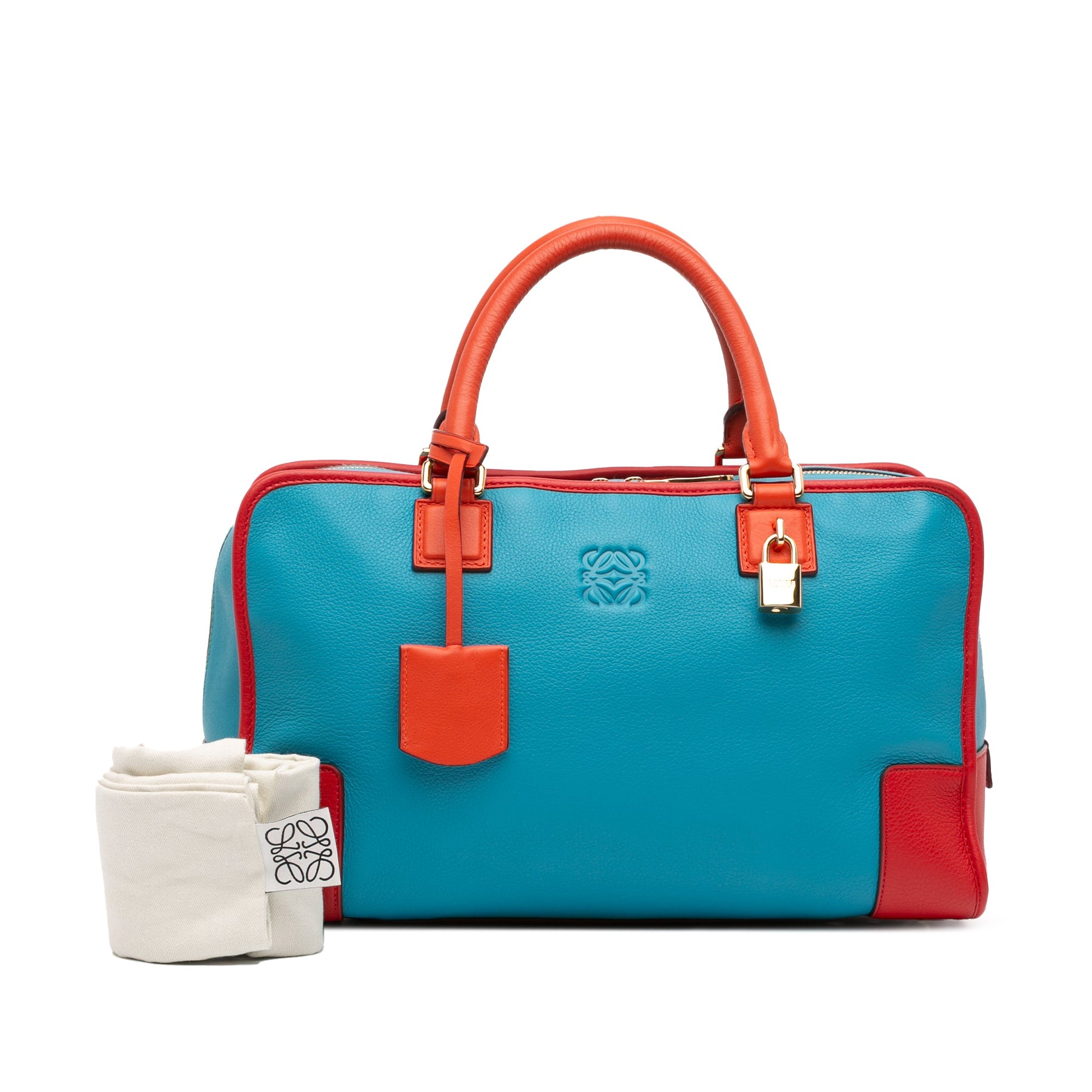 LOEWE Tricolor Leather Amazona 36