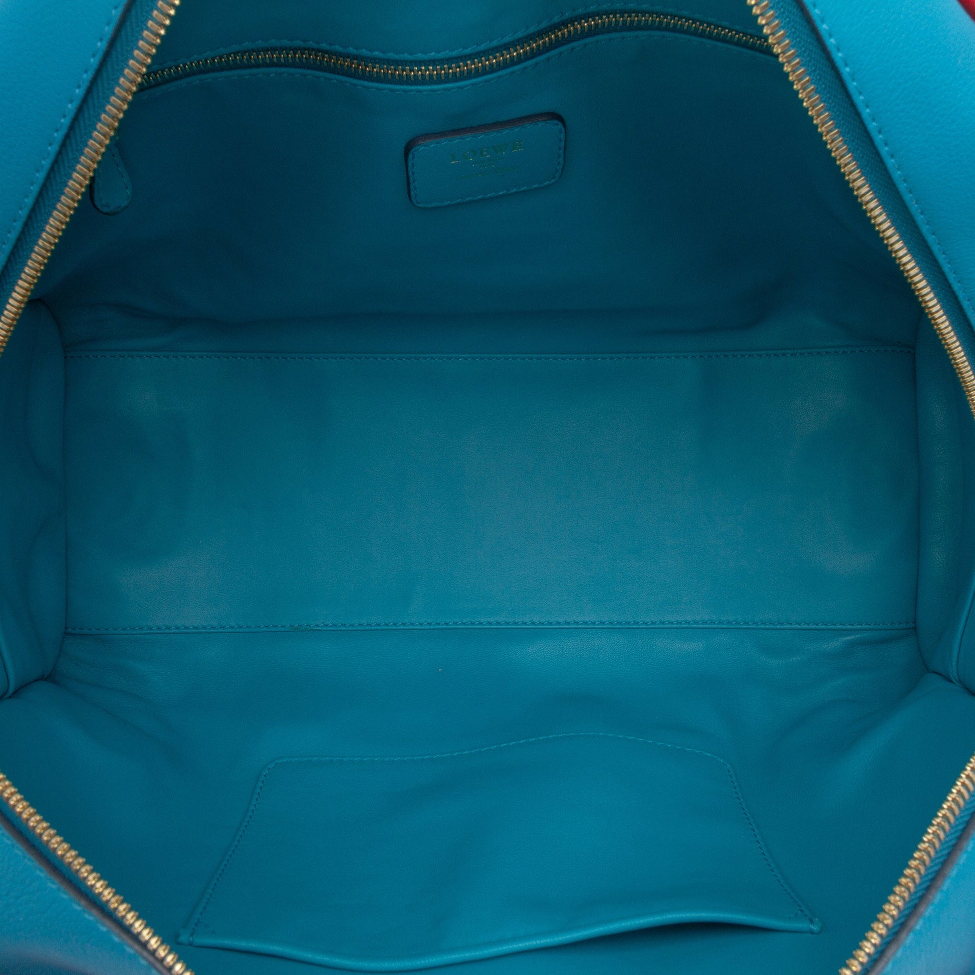 LOEWE Tricolor Leather Amazona 36
