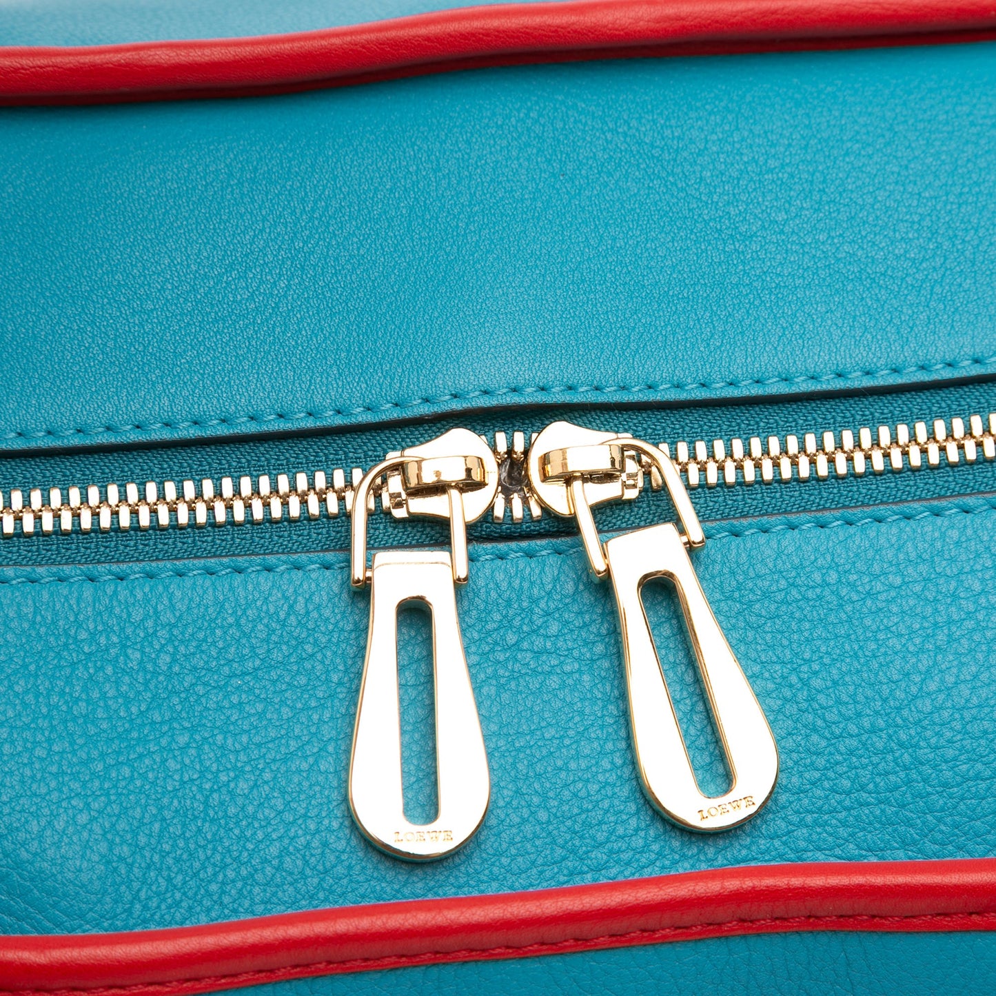 LOEWE Tricolor Leather Amazona 36