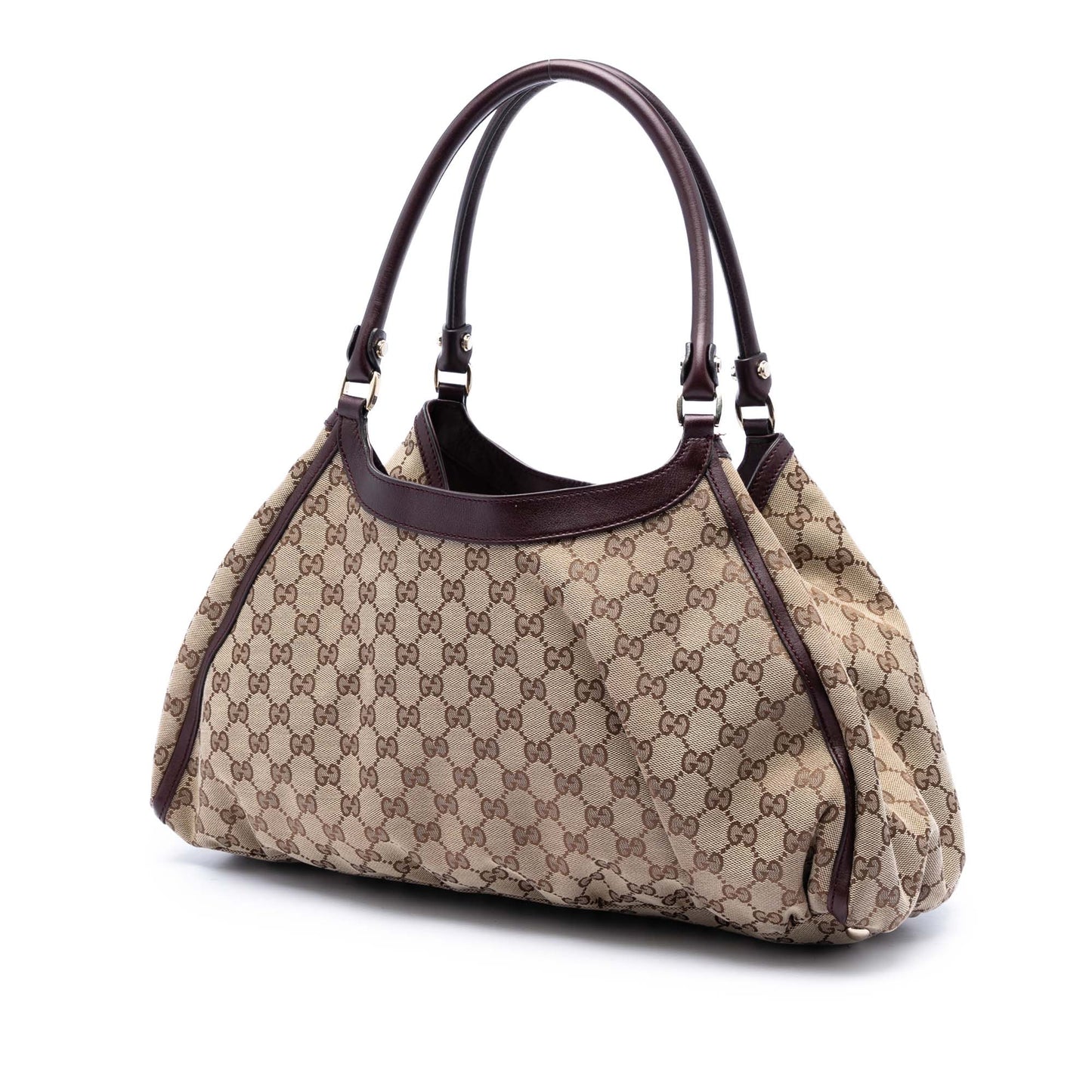 Gucci Large GG Canvas Abbey D Ring Shoulder Bag