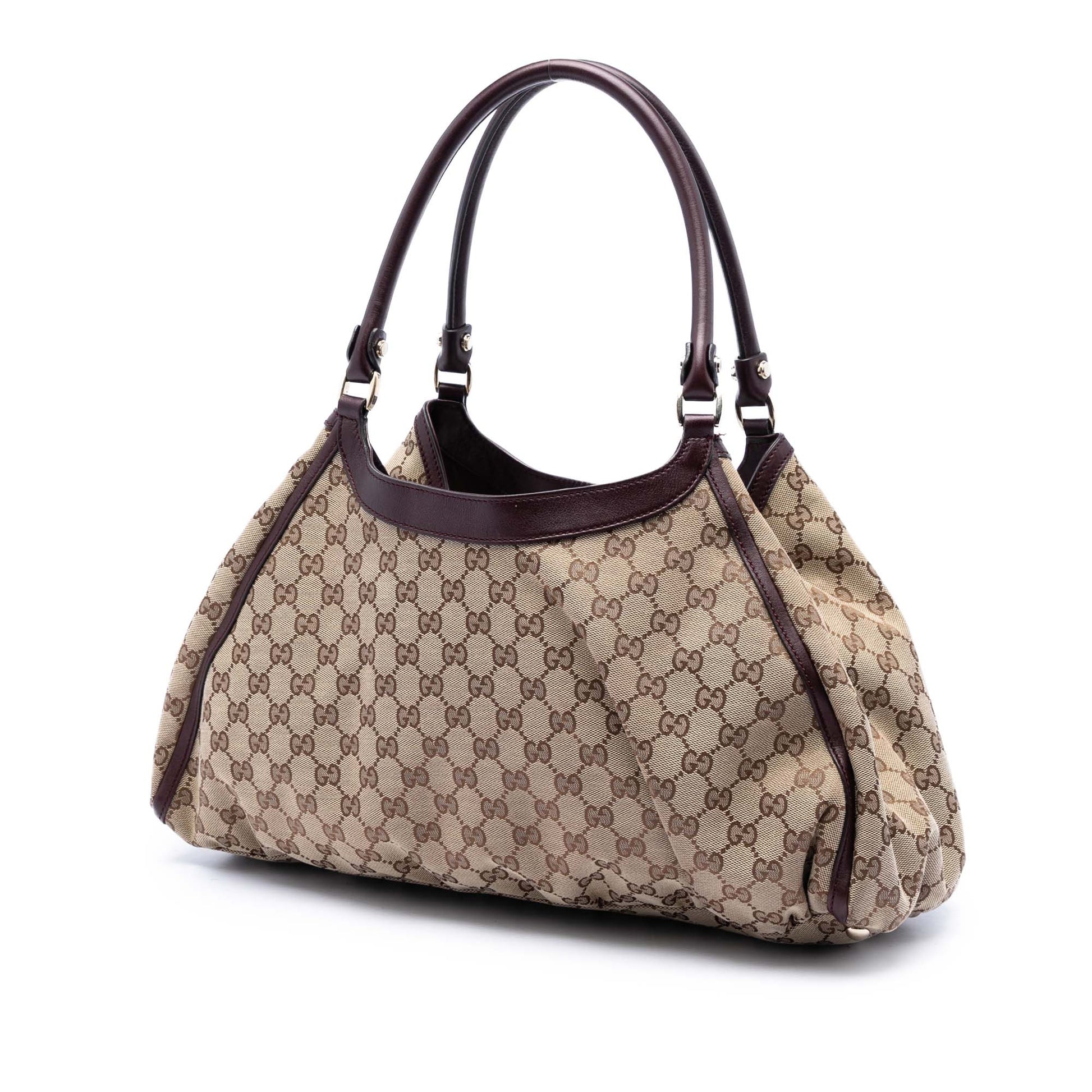 Gucci Large GG Canvas Abbey D Ring Shoulder Bag