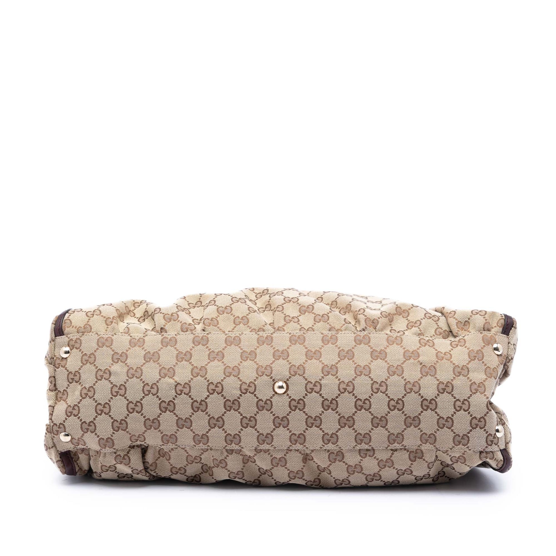 Gucci Large GG Canvas Abbey D Ring Shoulder Bag