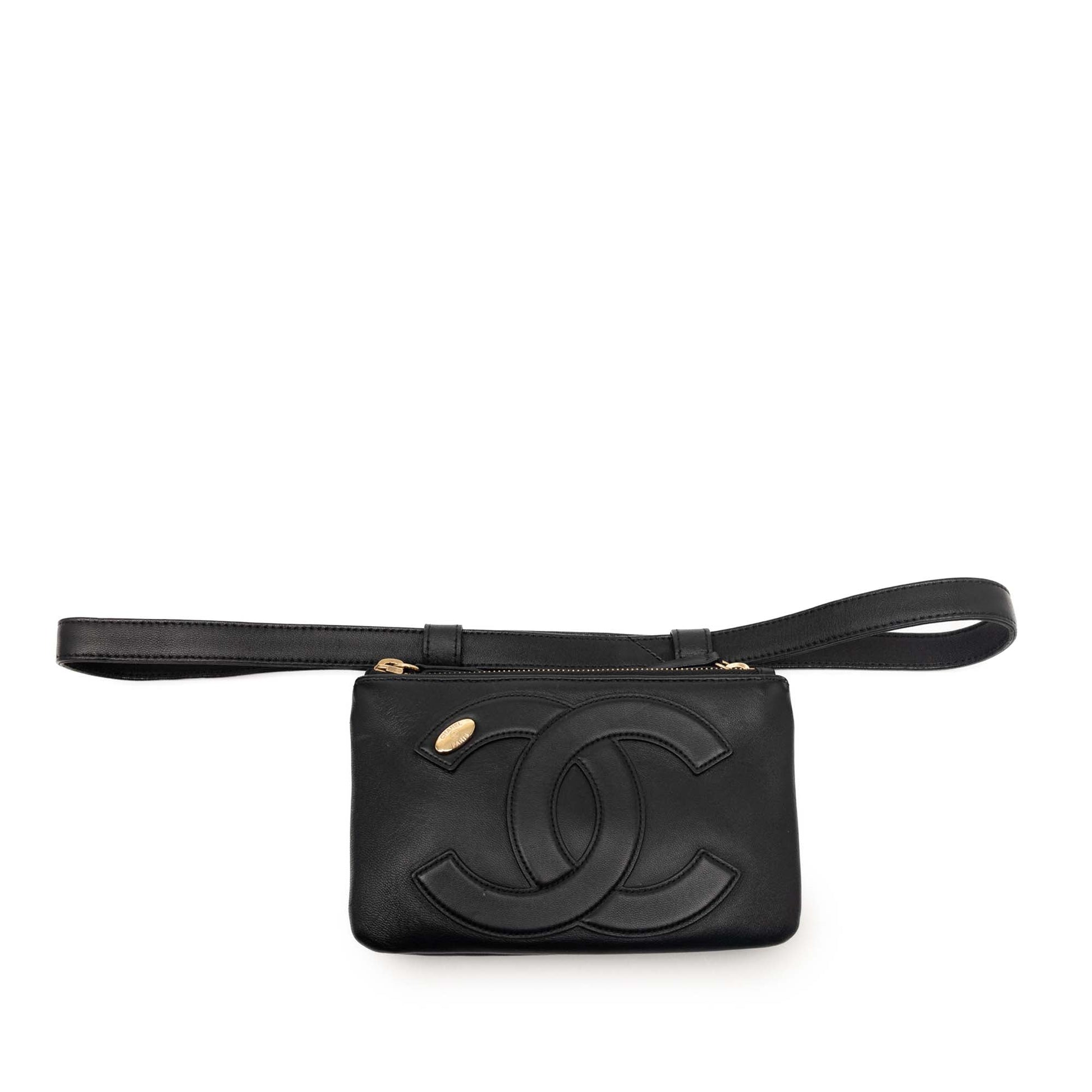 Lambskin Mania Double Zip Belt Bag