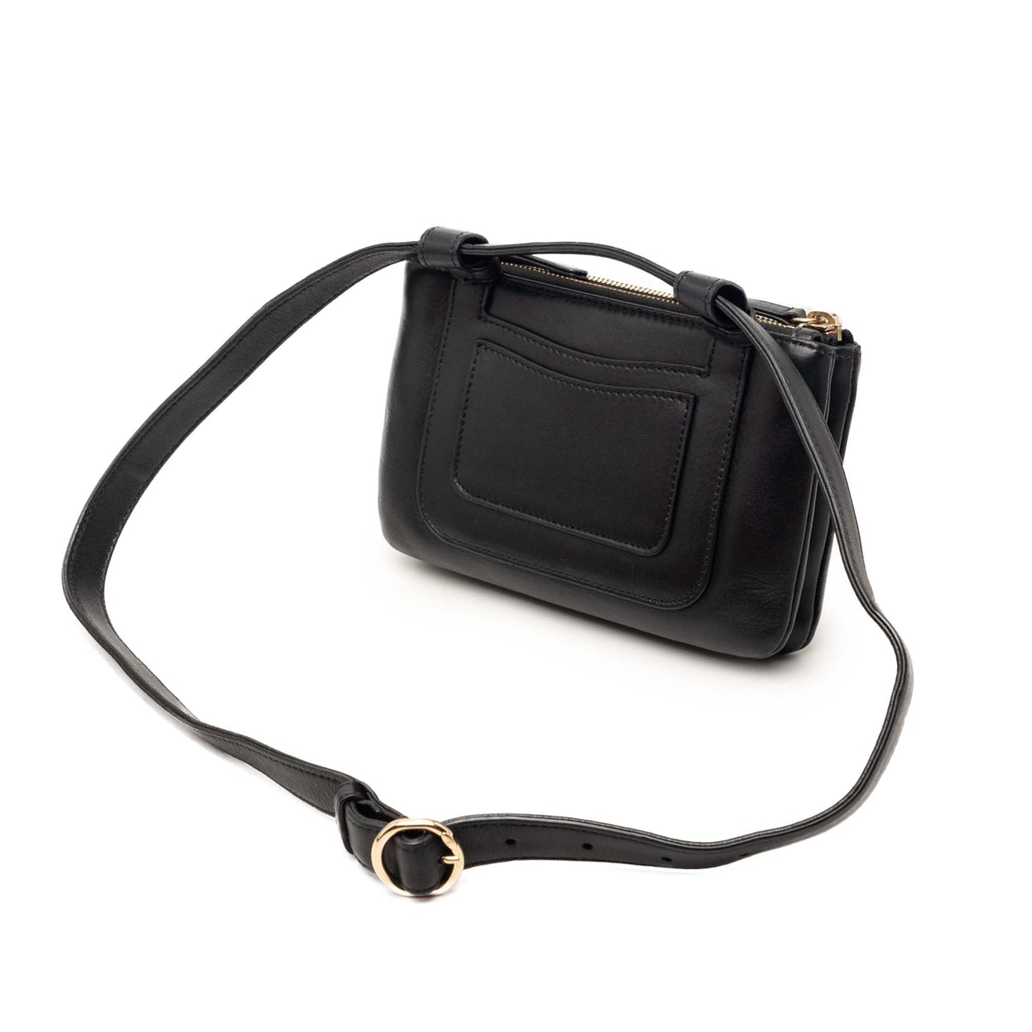 Lambskin Mania Double Zip Belt Bag
