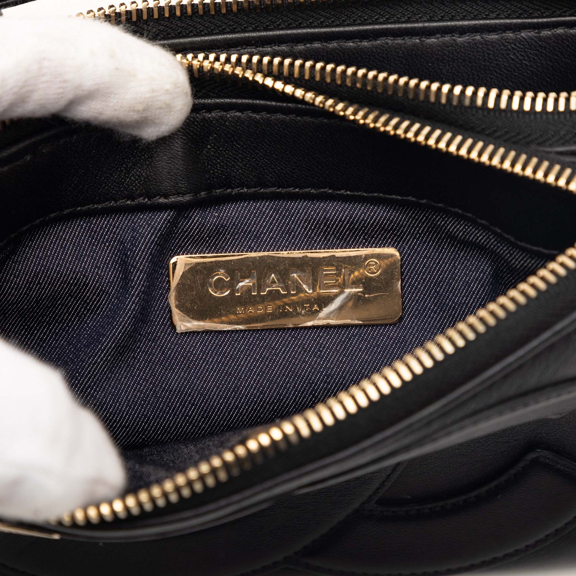 Lambskin Mania Double Zip Belt Bag